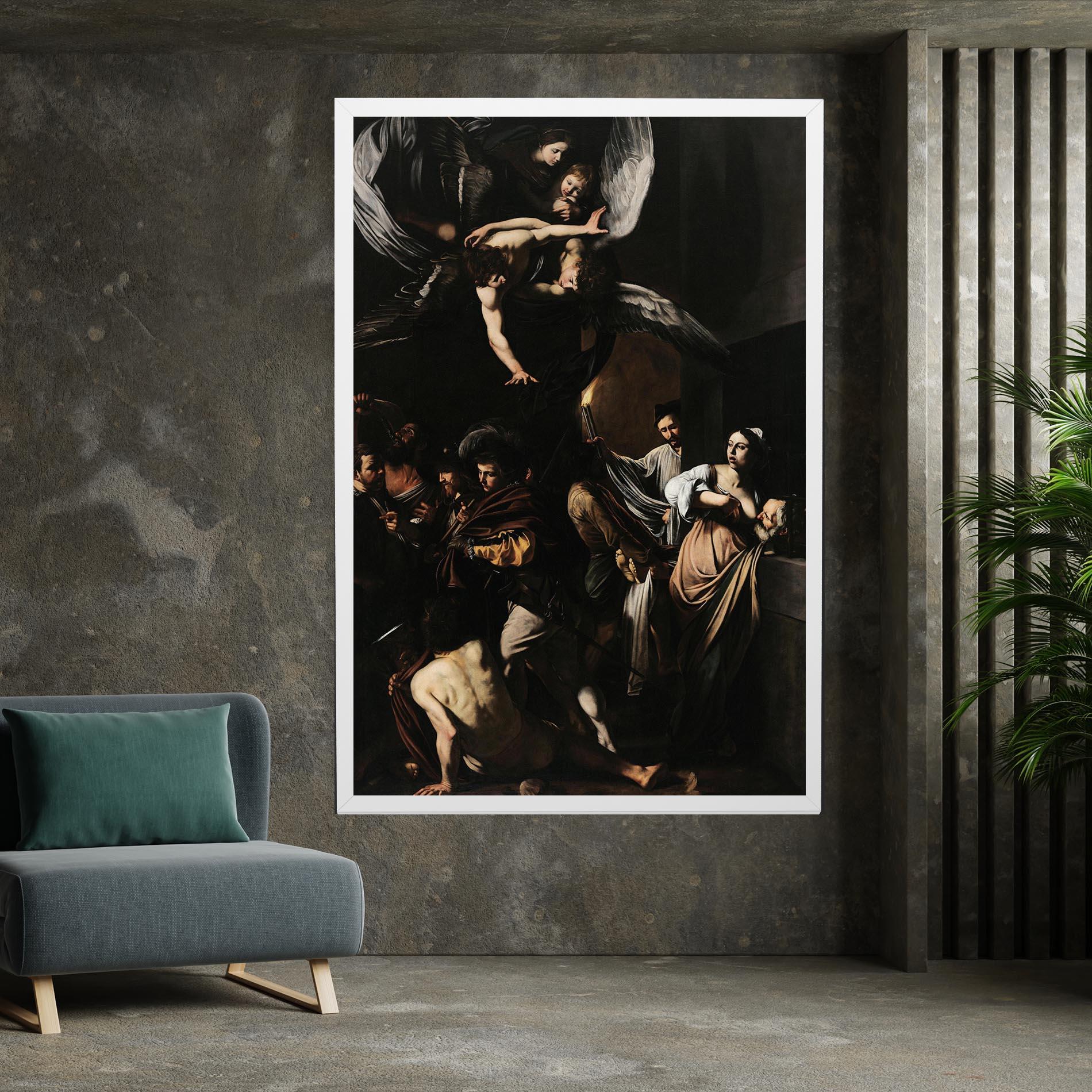 Vászonkép Sette Opere Di Misericordia mockup 7