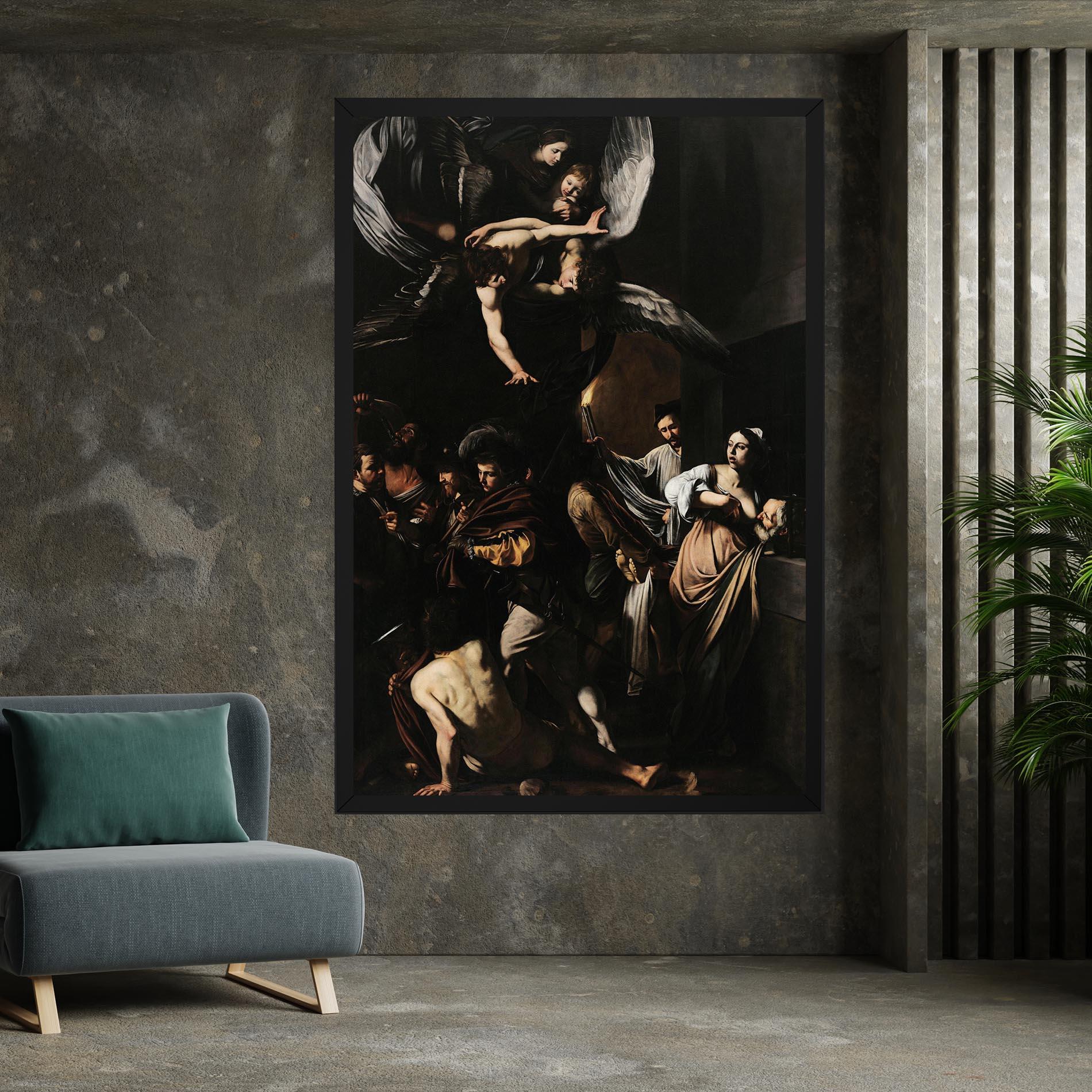 Vászonkép Sette Opere Di Misericordia mockup 7