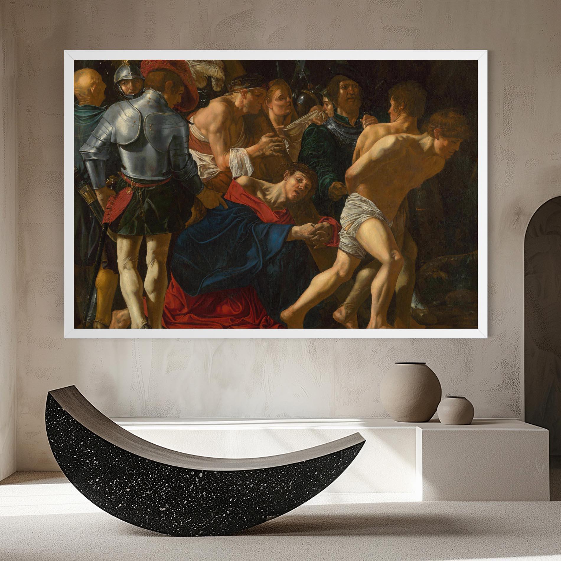 Vászonkép Fall Of Christ Calvary mockup 8