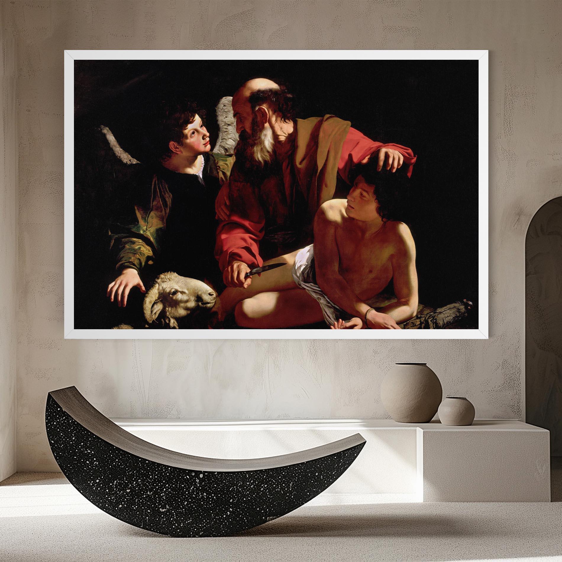 Vászonkép Sacrifice Of Isaac mockup 8