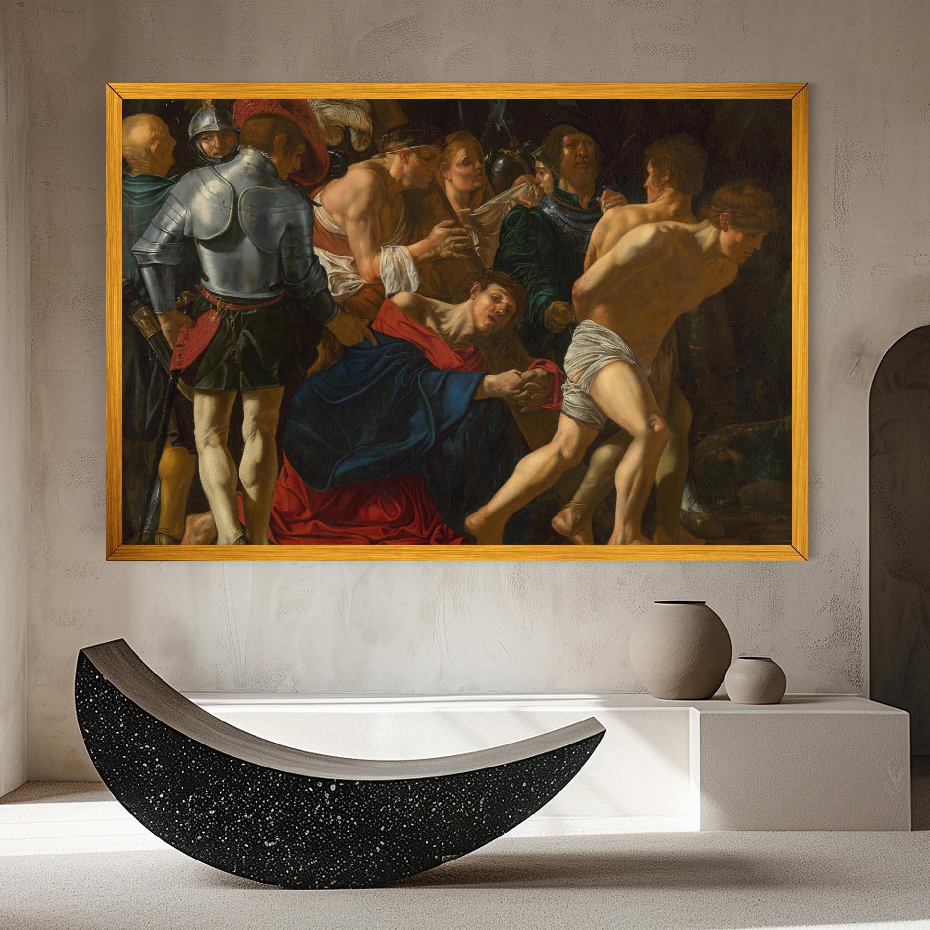 Vászonkép Fall Of Christ Calvary mockup 8