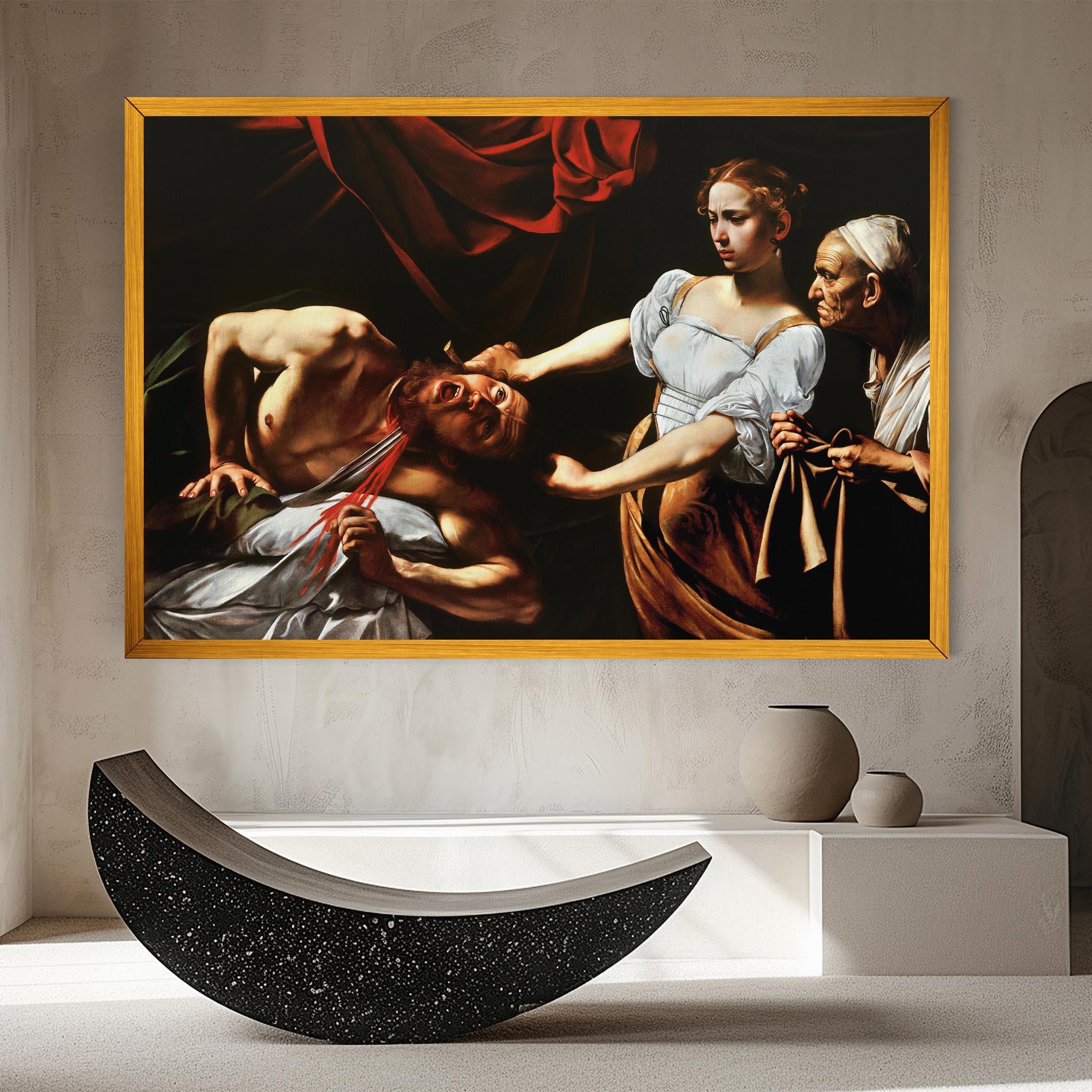 Vászonkép Judith Beheading mockup 8