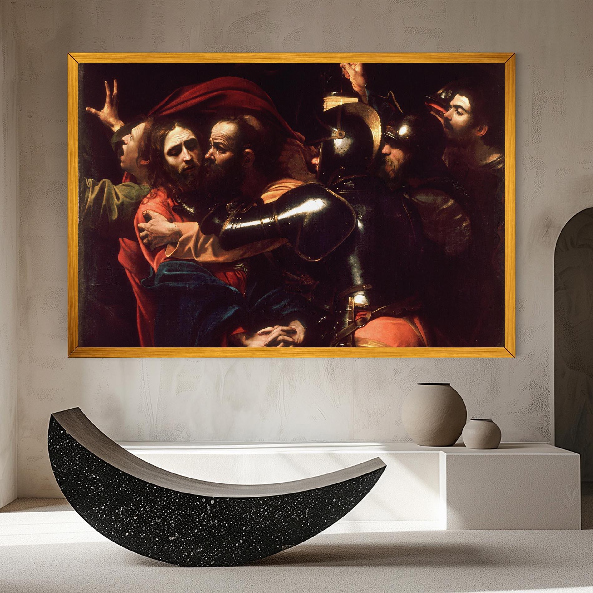 Vászonkép The Taking Of Christ mockup 8