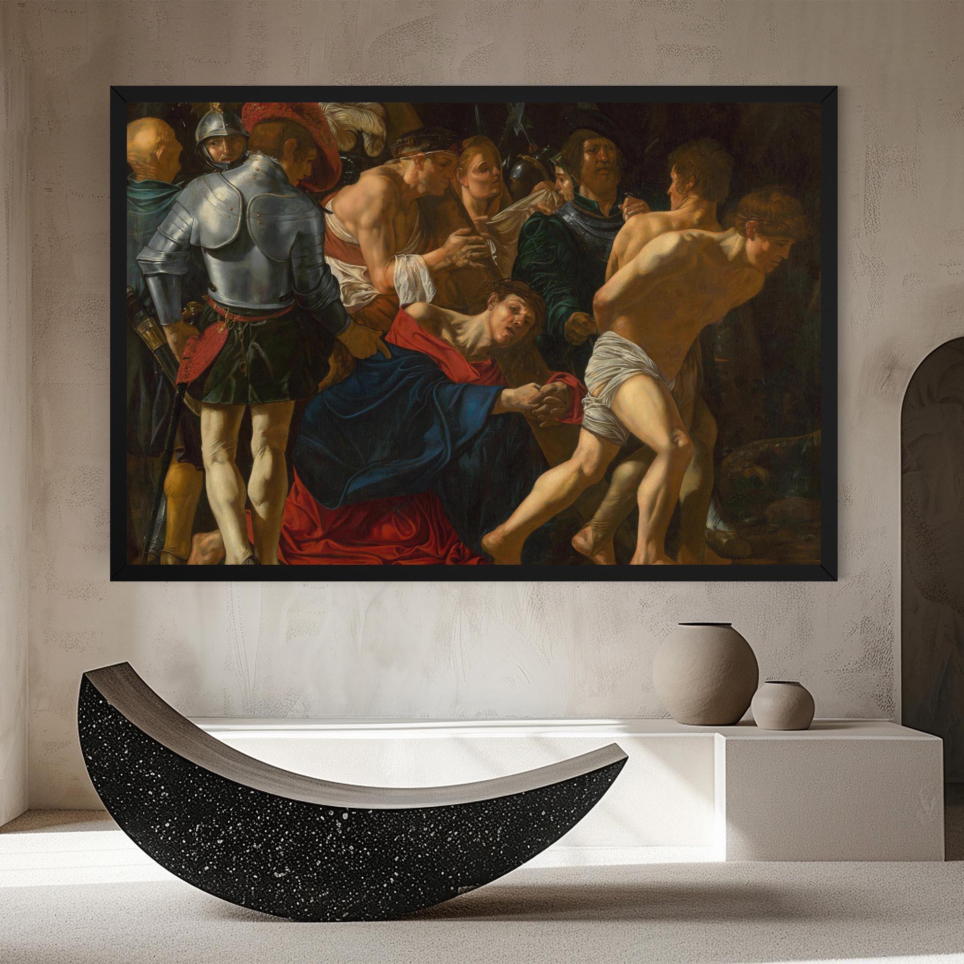 Vászonkép Fall Of Christ Calvary mockup 8