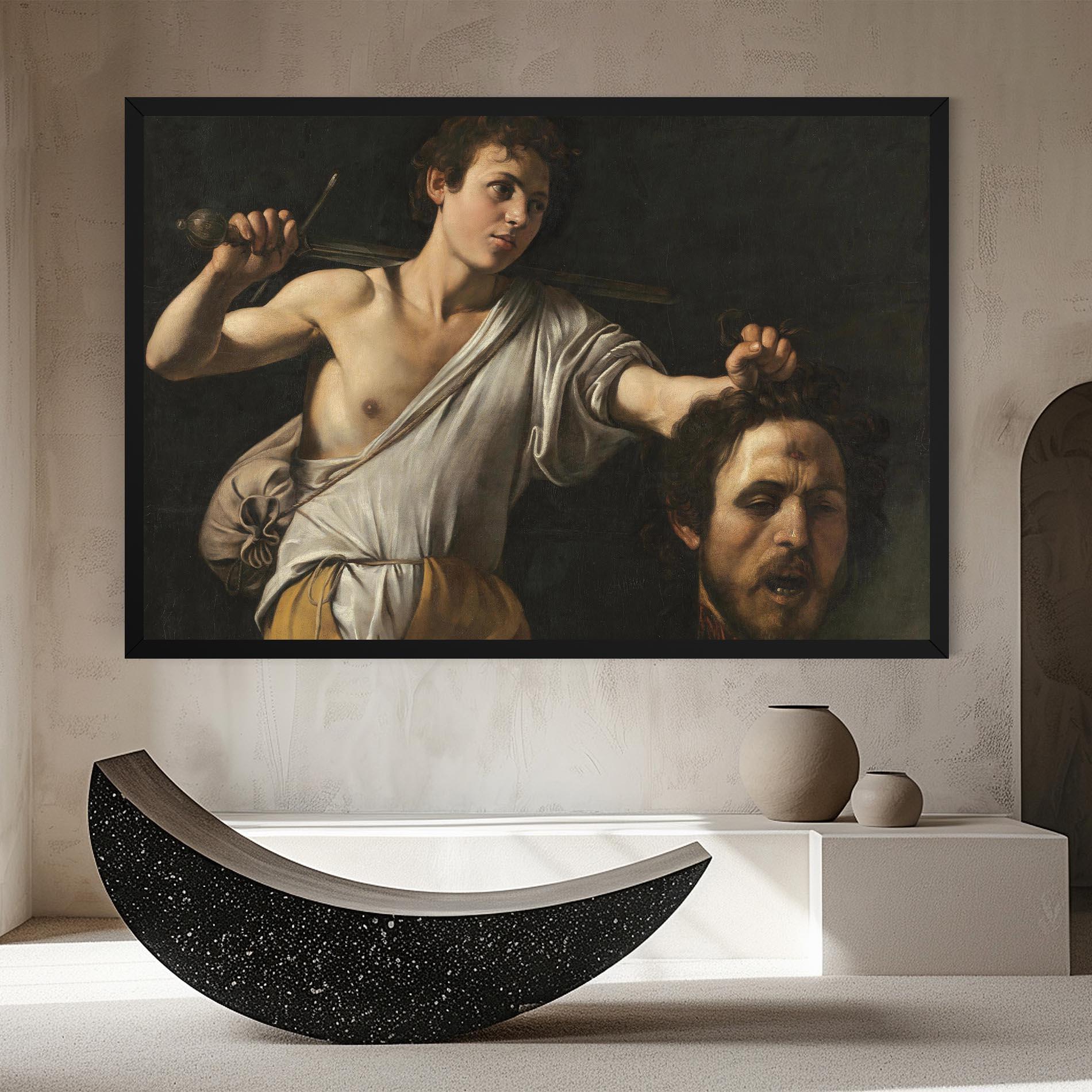 Vászonkép The Head Of Goliath mockup 8