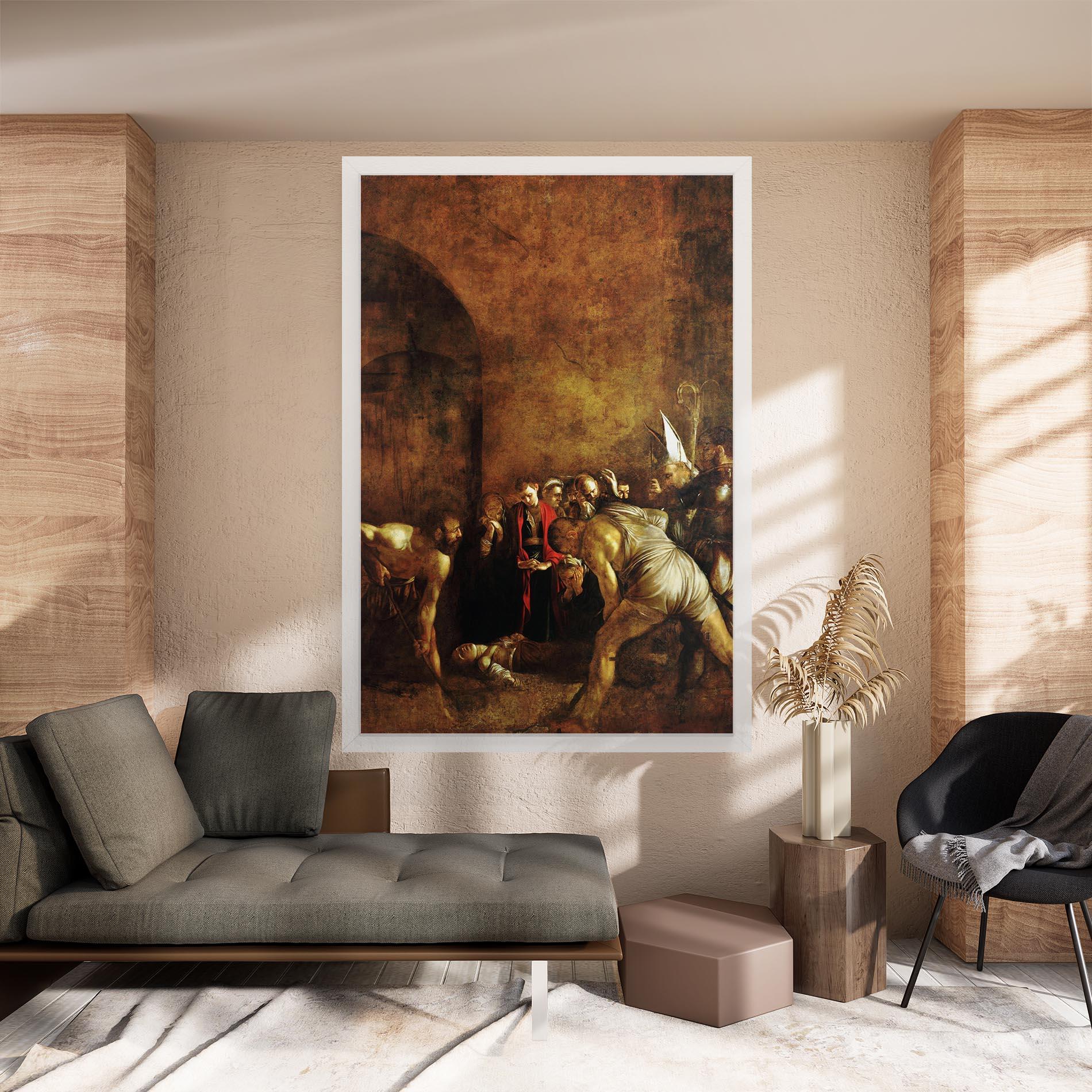 Vászonkép Burial Of Saint Lucy mockup 8