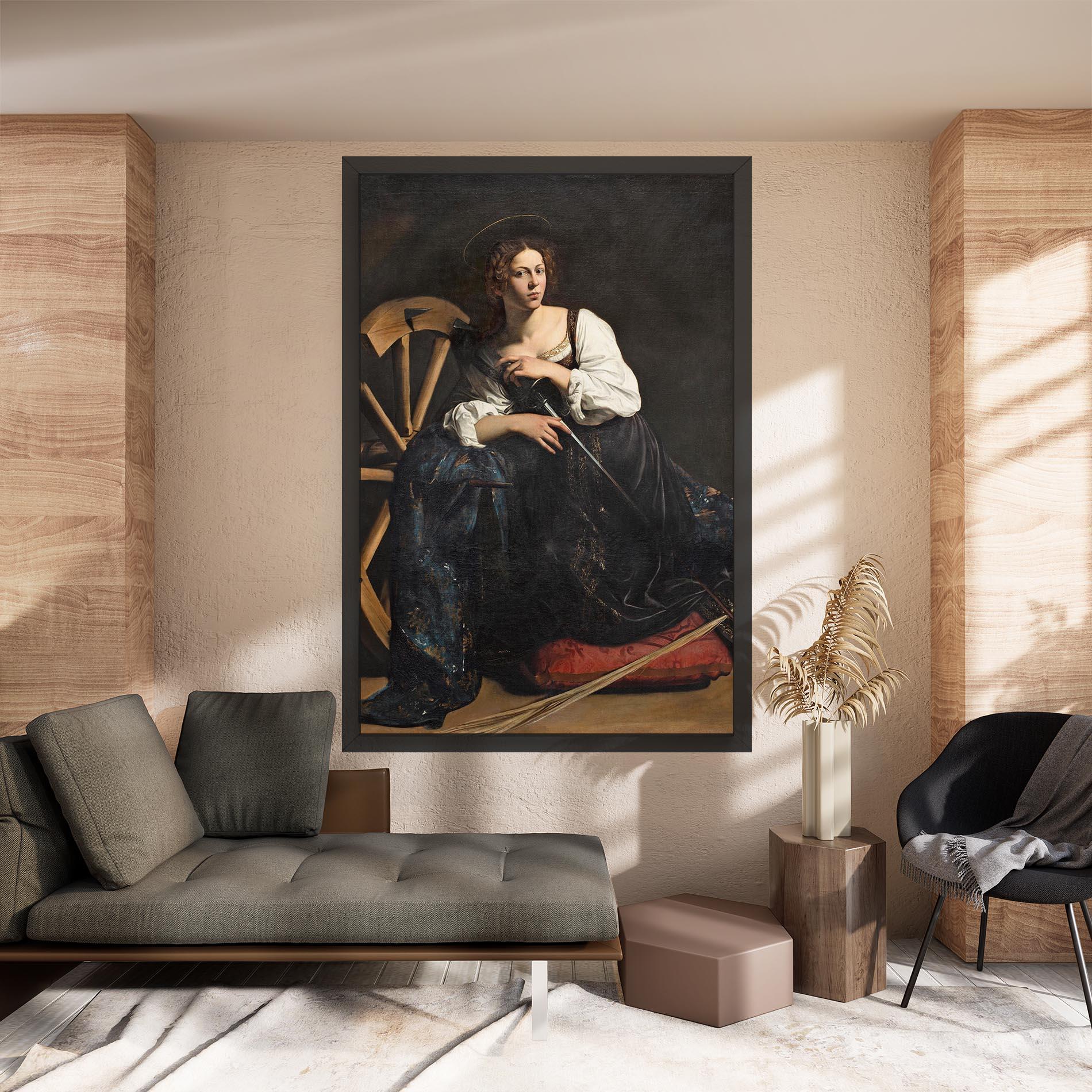 Vászonkép Saint Catherine Of Alexandria mockup 8