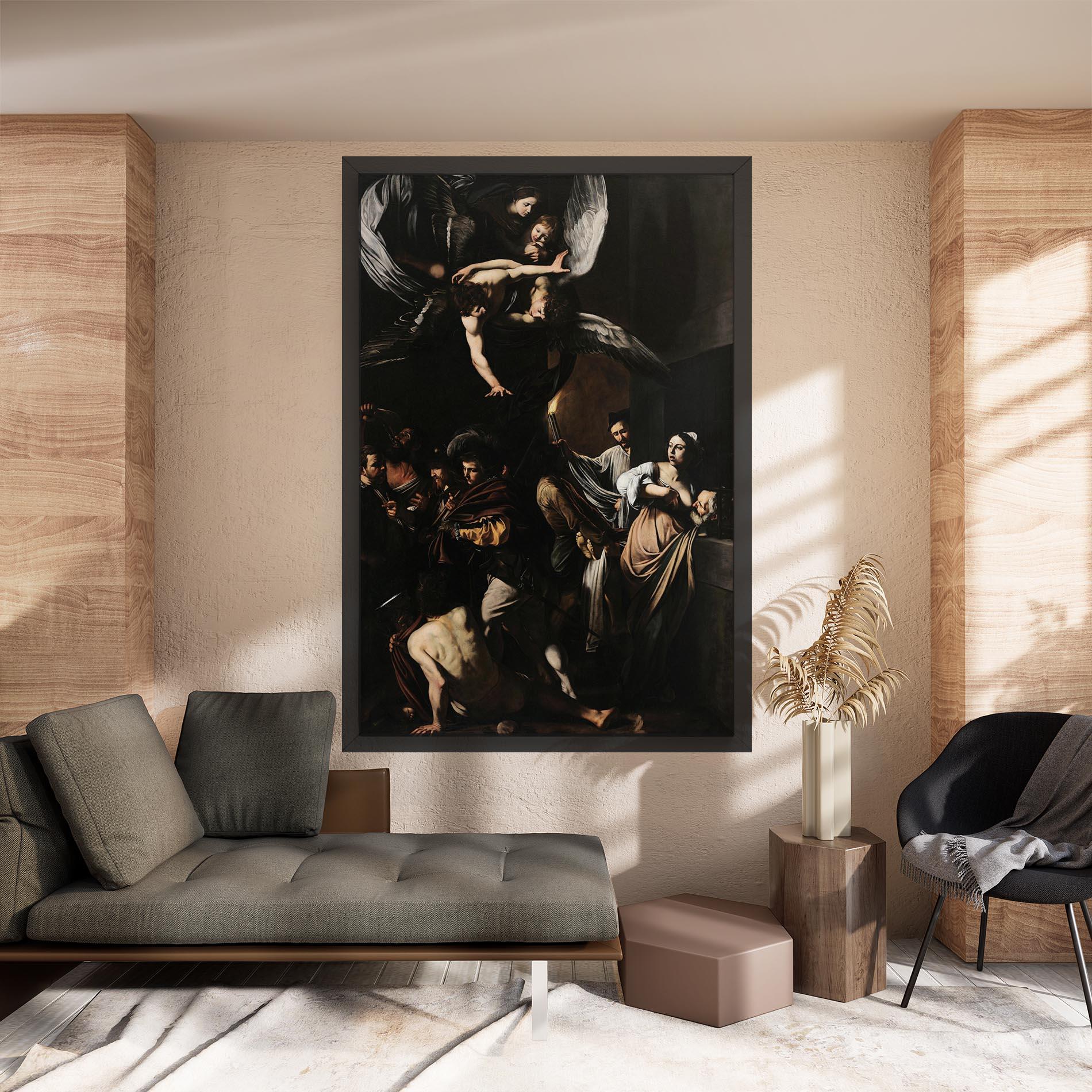 Vászonkép Sette Opere Di Misericordia mockup 8