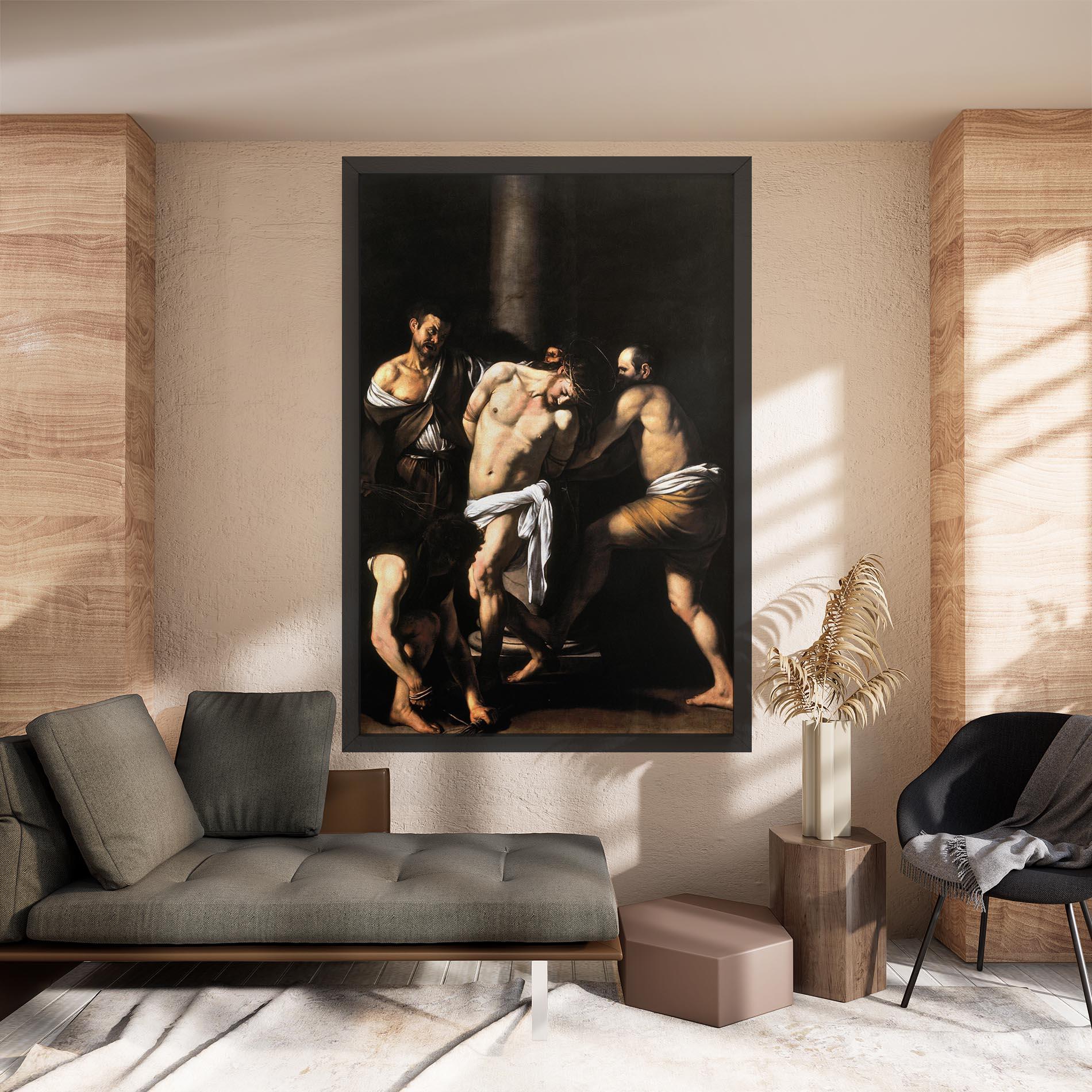 Vászonkép The Flagellation Of Christ mockup 8