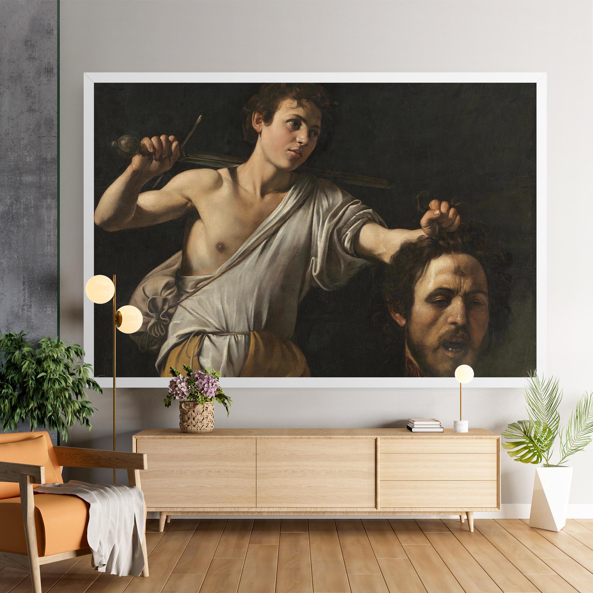 Vászonkép The Head Of Goliath mockup 9