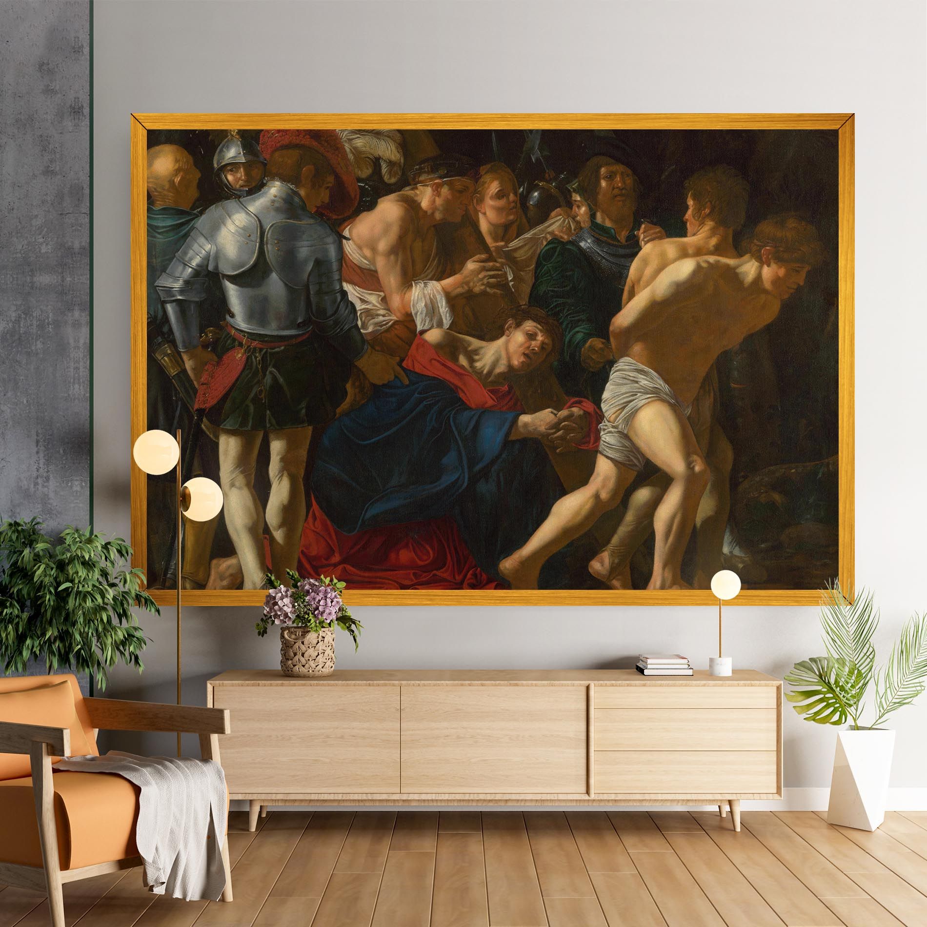 Fall Of Christ Calvary mockup 9