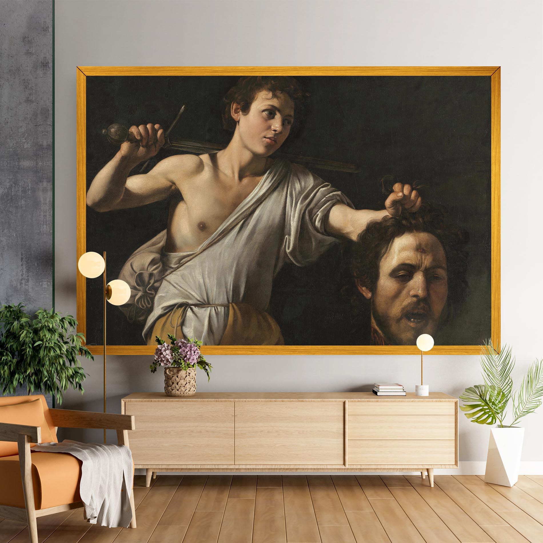 Vászonkép The Head Of Goliath mockup 9