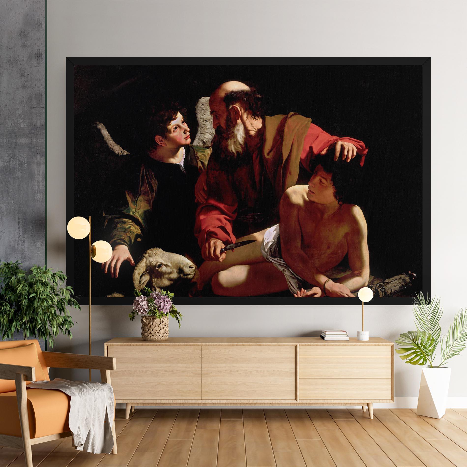 Vászonkép Sacrifice Of Isaac mockup 9