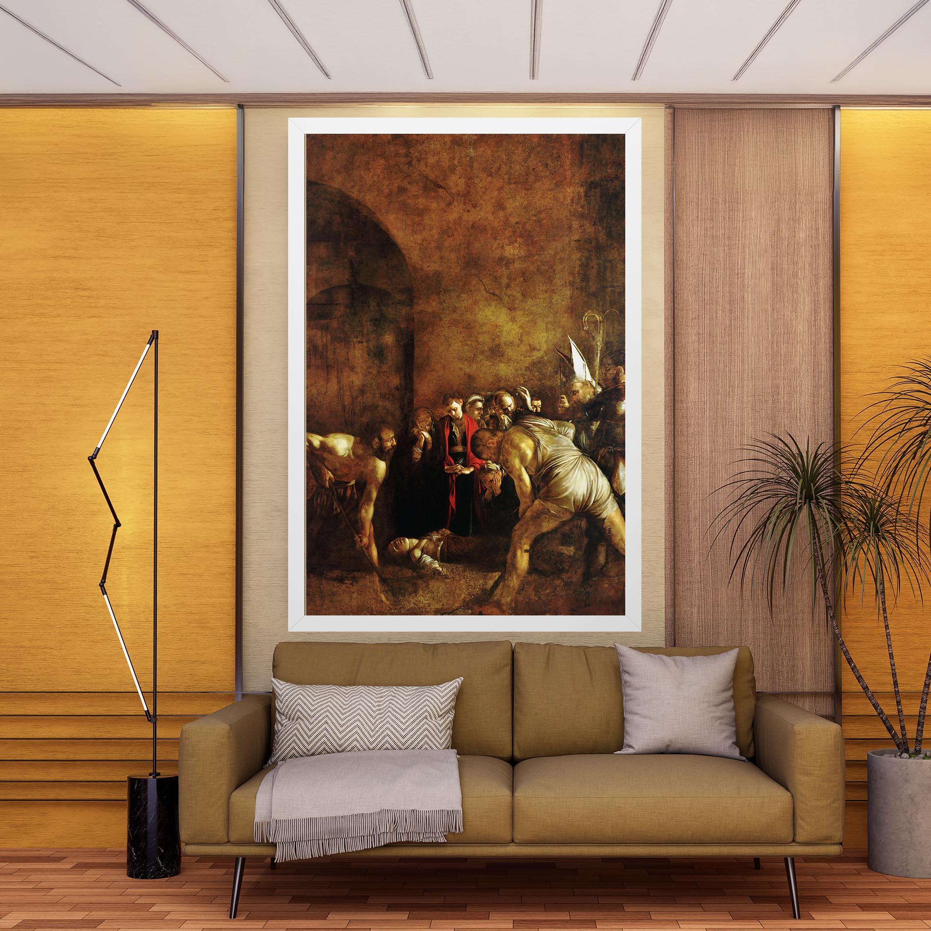 Vászonkép Burial Of Saint Lucy mockup 9