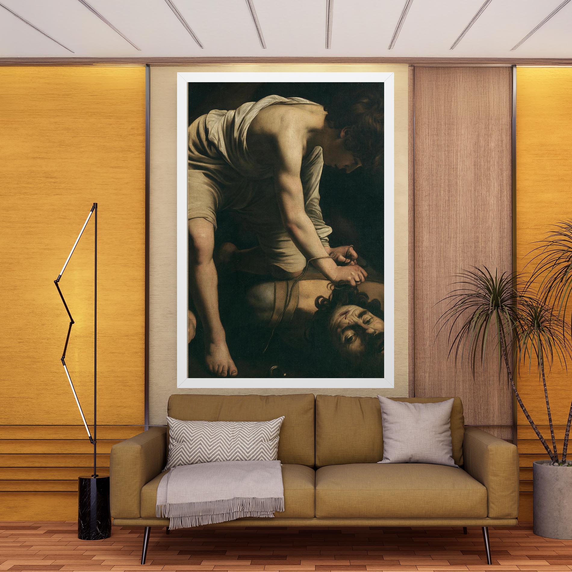 Vászonkép David And Goliath mockup 9