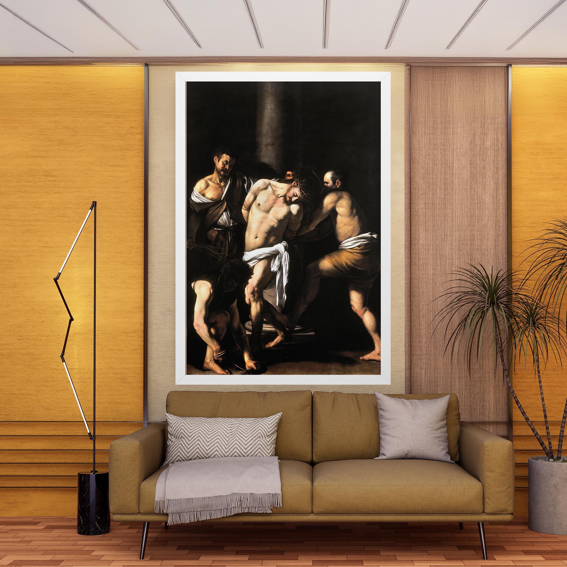 Vászonkép The Flagellation Of Christ mockup 9