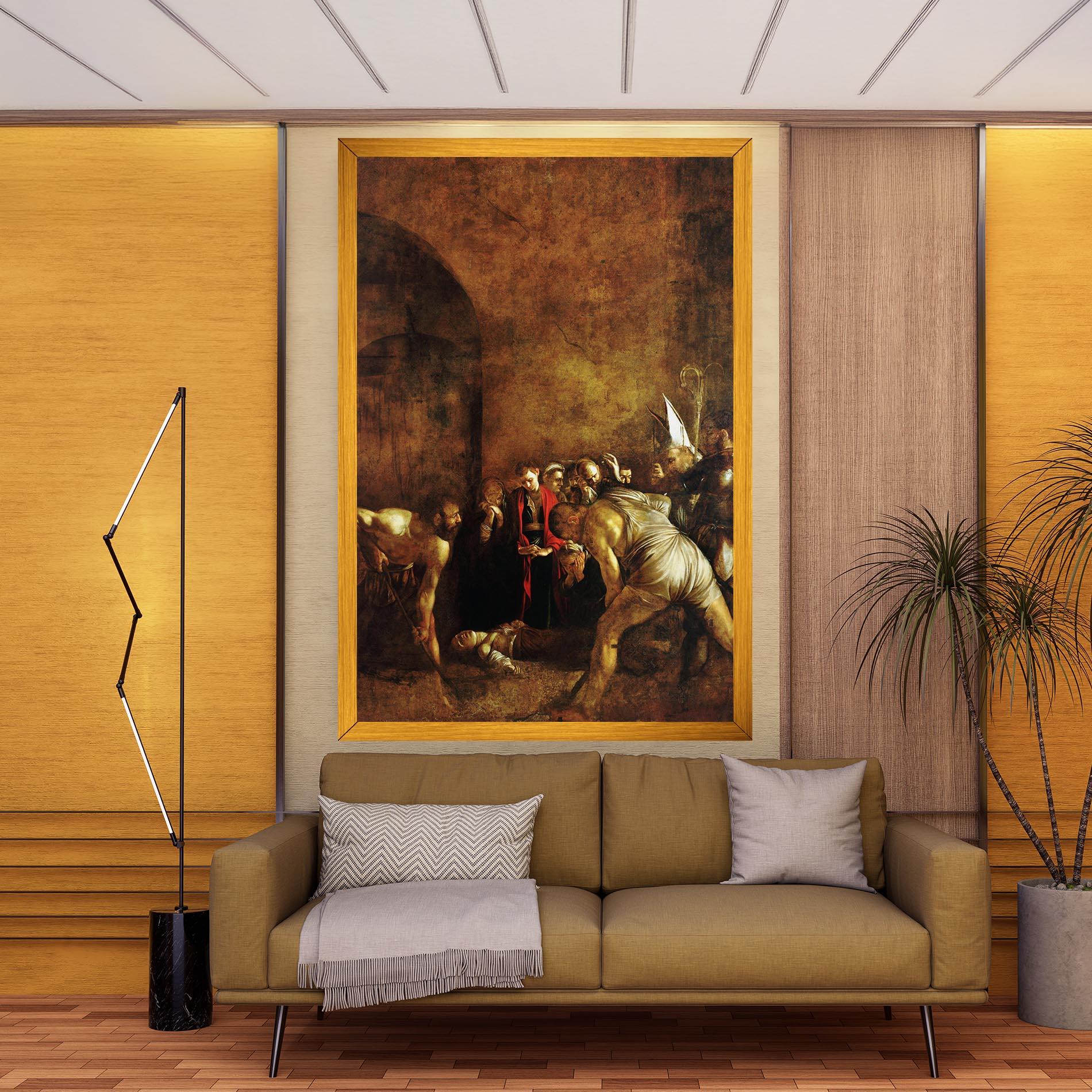 Vászonkép Burial Of Saint Lucy mockup 9