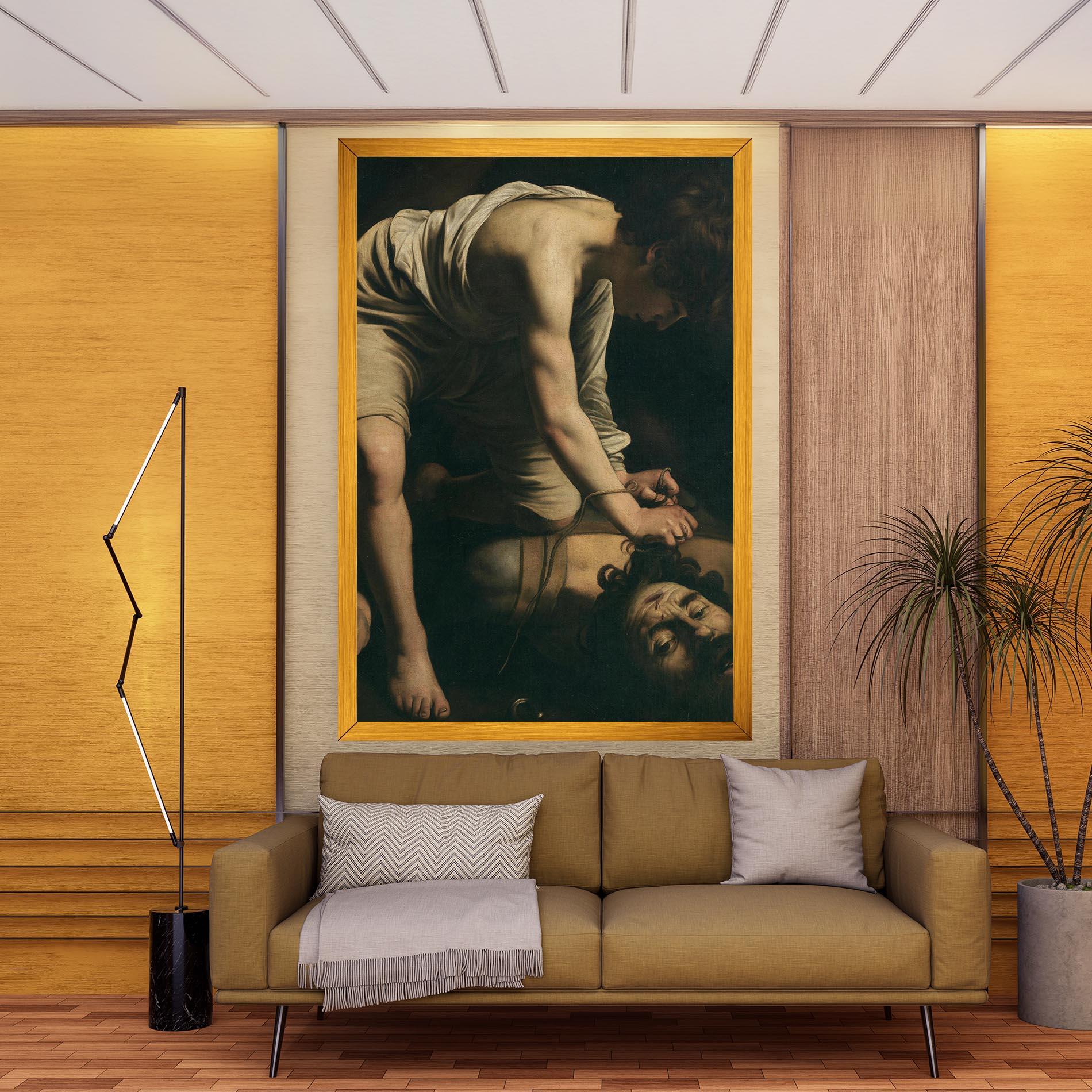 Vászonkép David And Goliath mockup 9