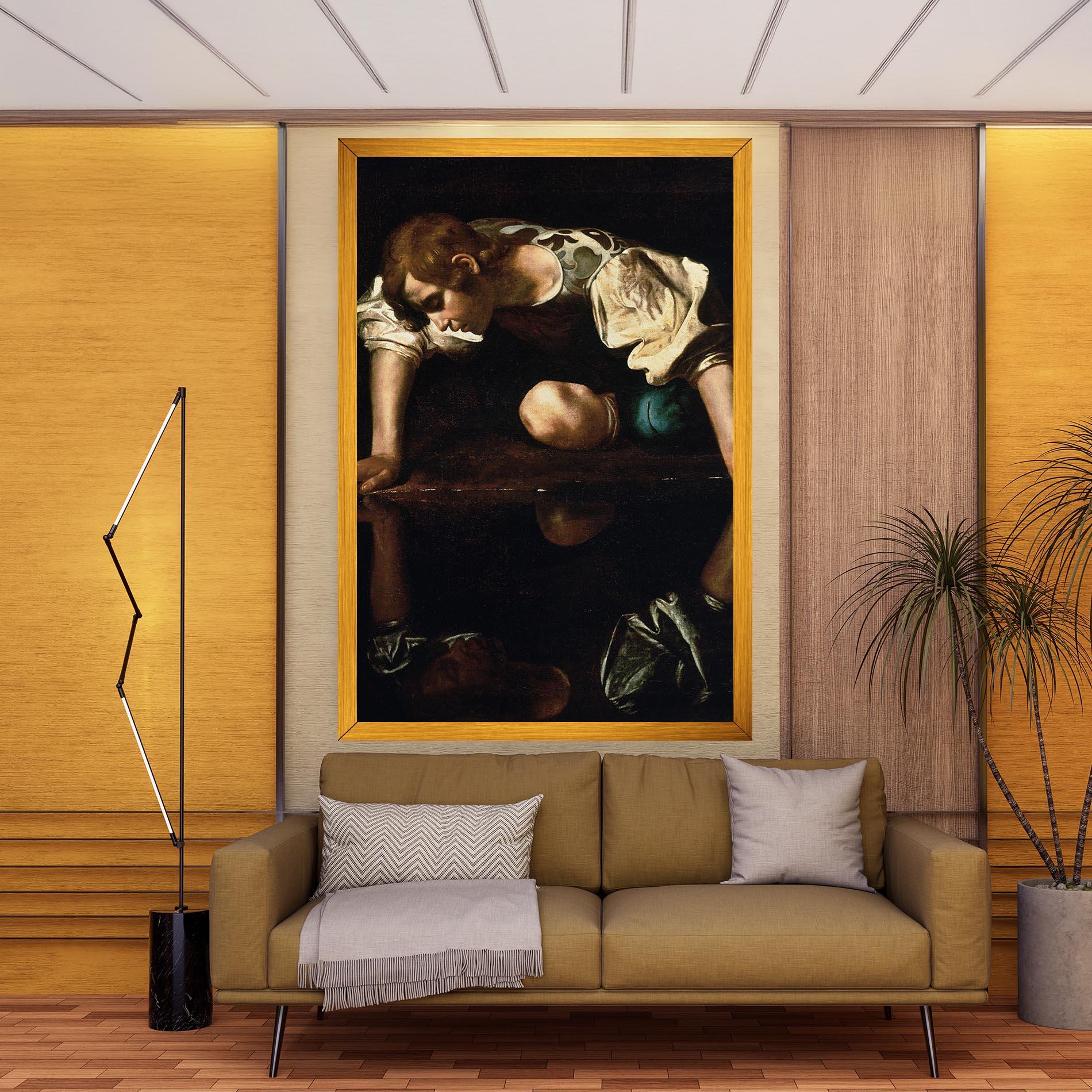 Vászonkép Narcissus mockup 9