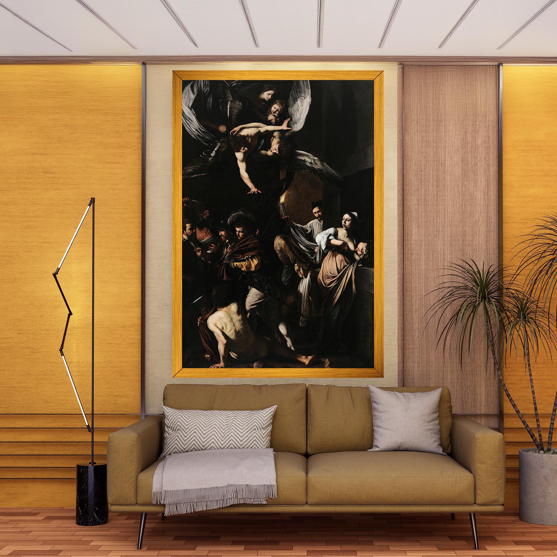 Vászonkép Sette Opere Di Misericordia mockup 9