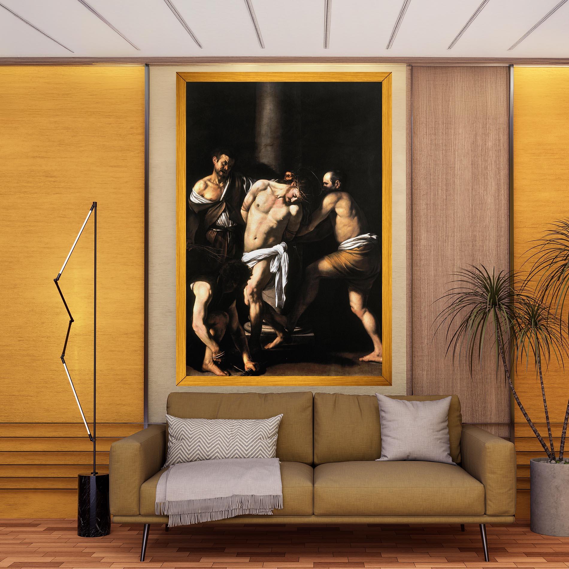 Vászonkép The Flagellation Of Christ mockup 9