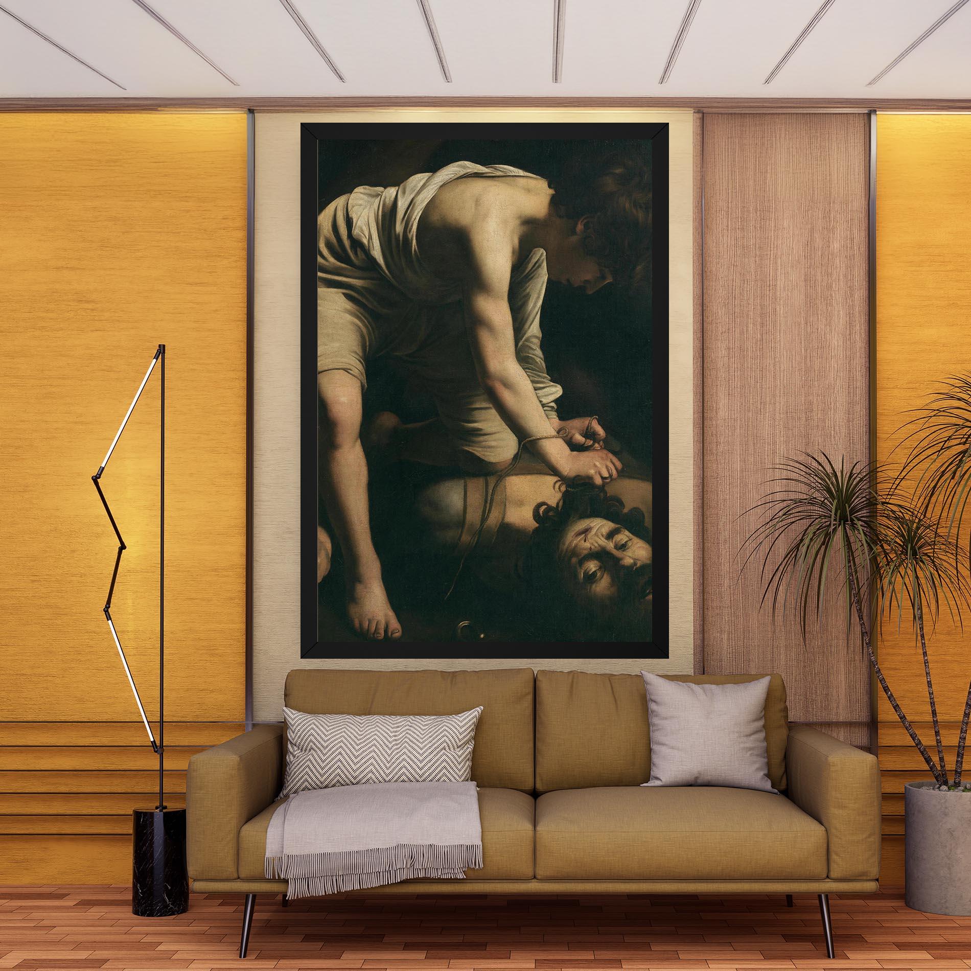 Vászonkép David And Goliath mockup 9