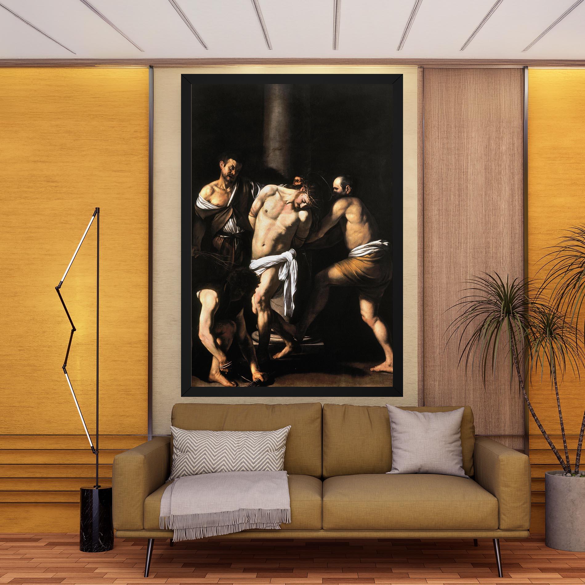 Vászonkép The Flagellation Of Christ mockup 9