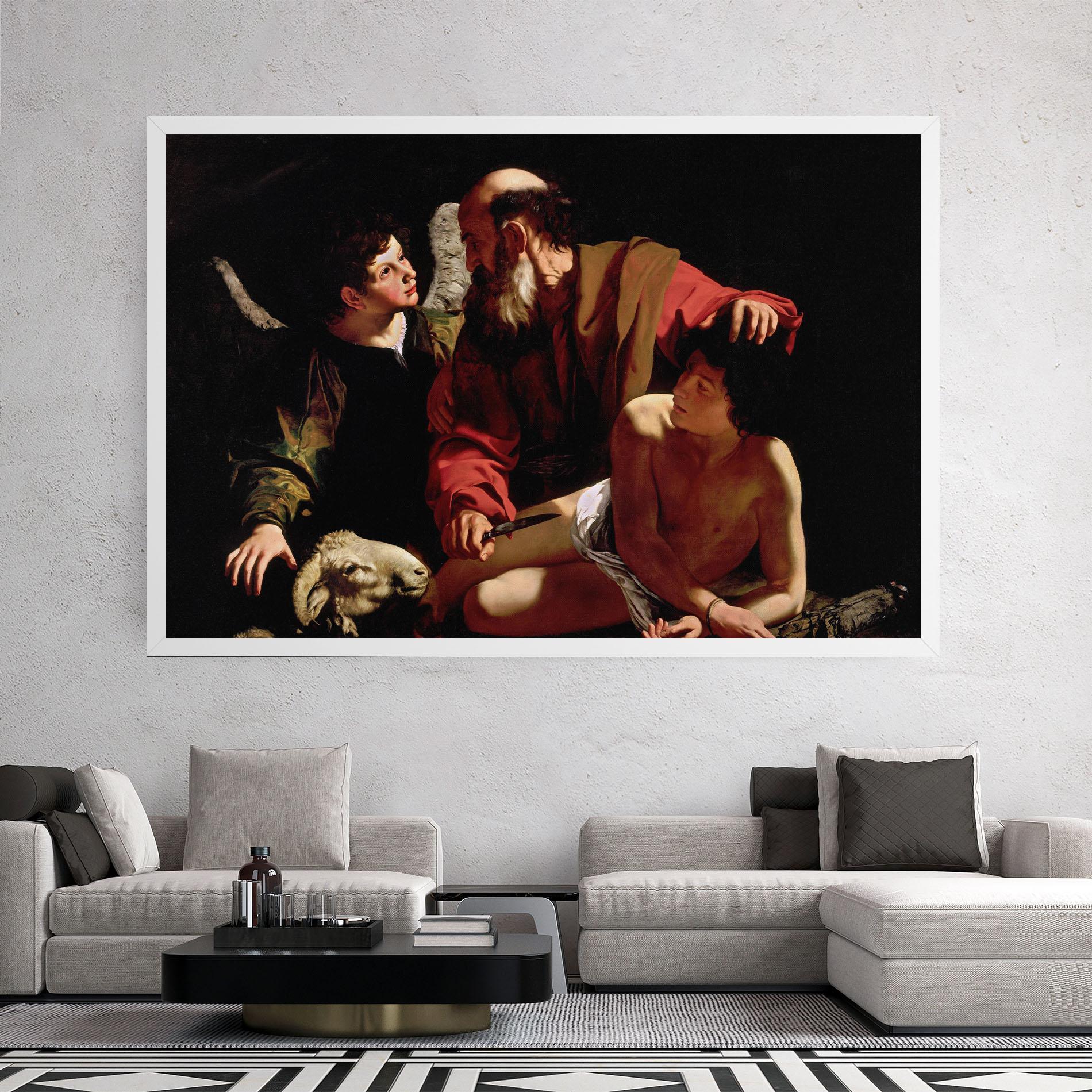 Vászonkép Sacrifice Of Isaac mockup 2