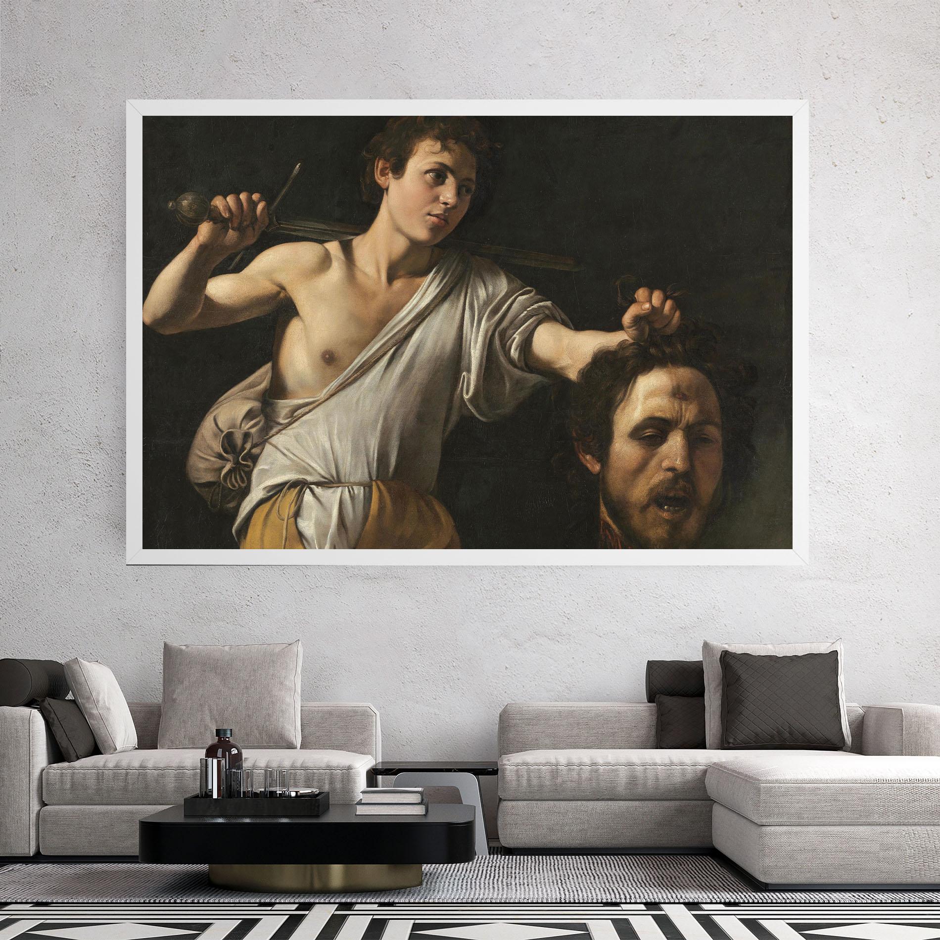 Vászonkép The Head Of Goliath mockup 2