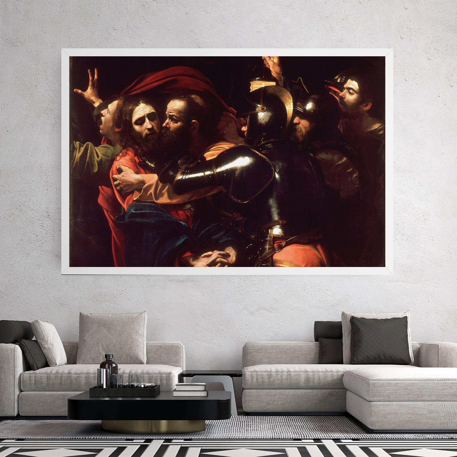 Vászonkép The Taking Of Christ mockup 2