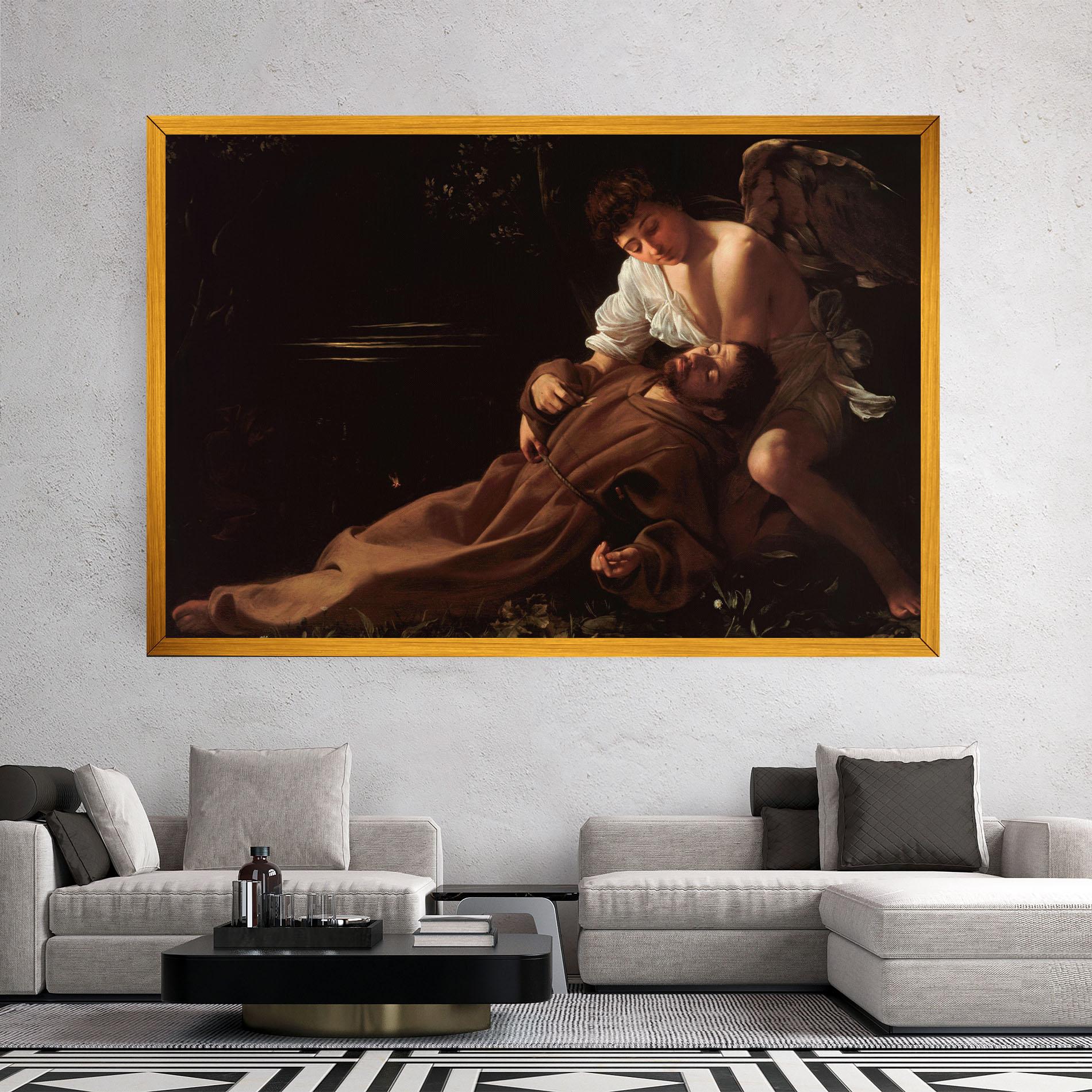 Vászonkép Francis Of Assisi In Ecstasy mockup 2