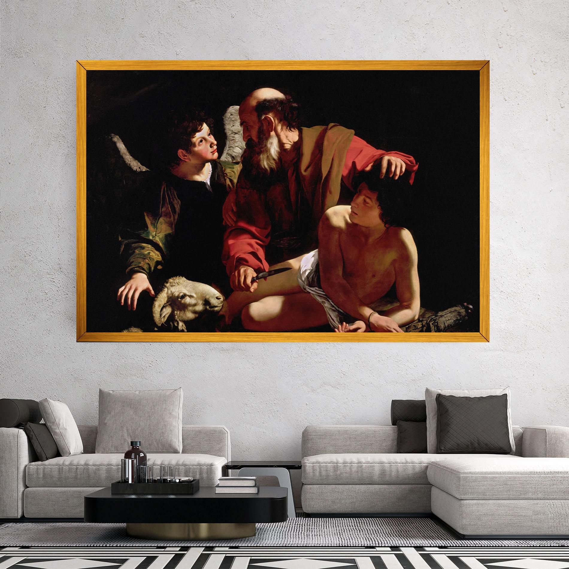Vászonkép Sacrifice Of Isaac mockup 2