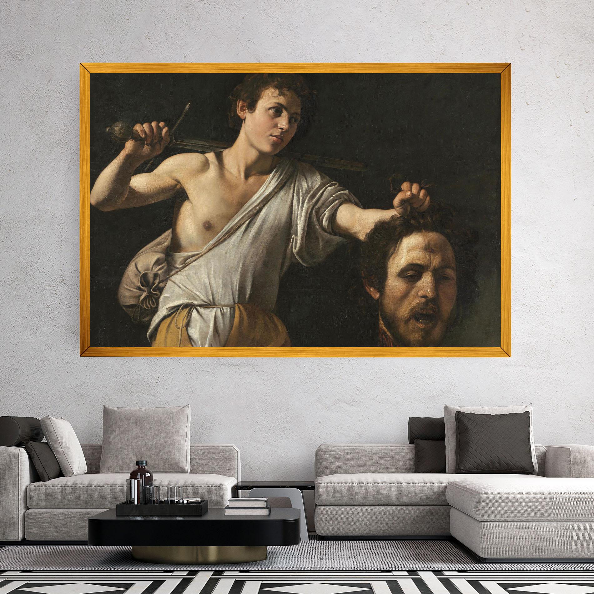 Vászonkép The Head Of Goliath mockup 2