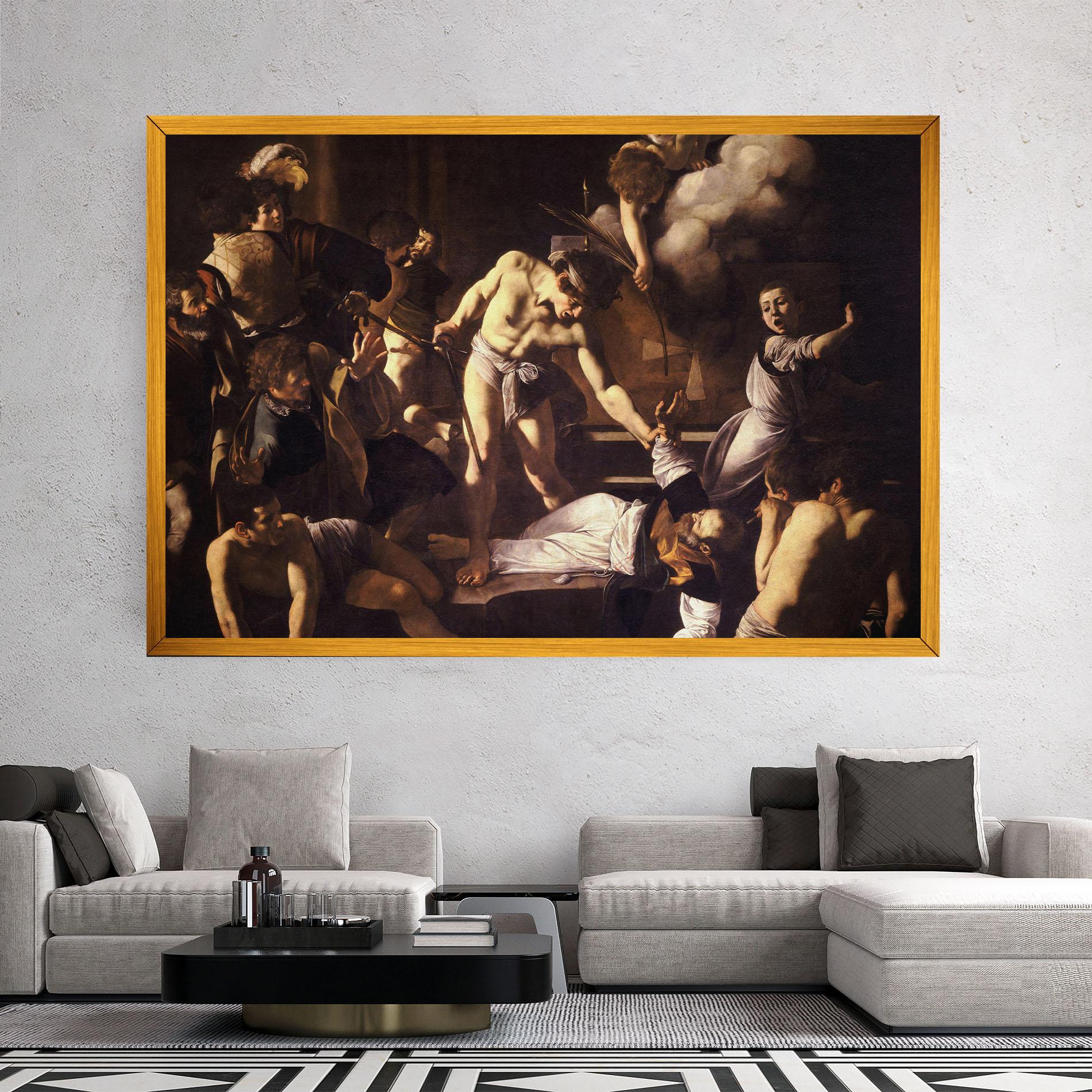 Vászonkép The Martyrdom mockup 2