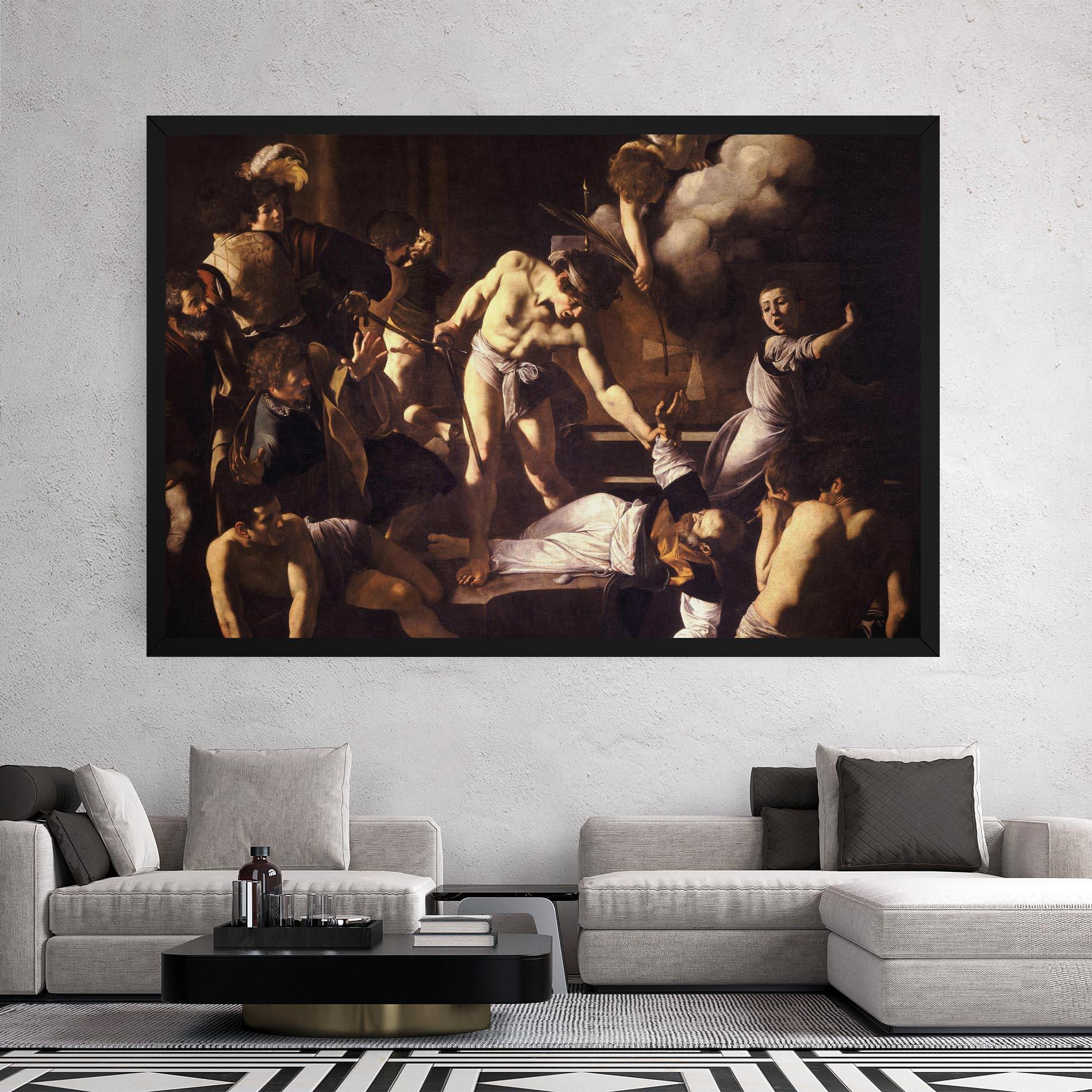 Vászonkép The Martyrdom mockup 2