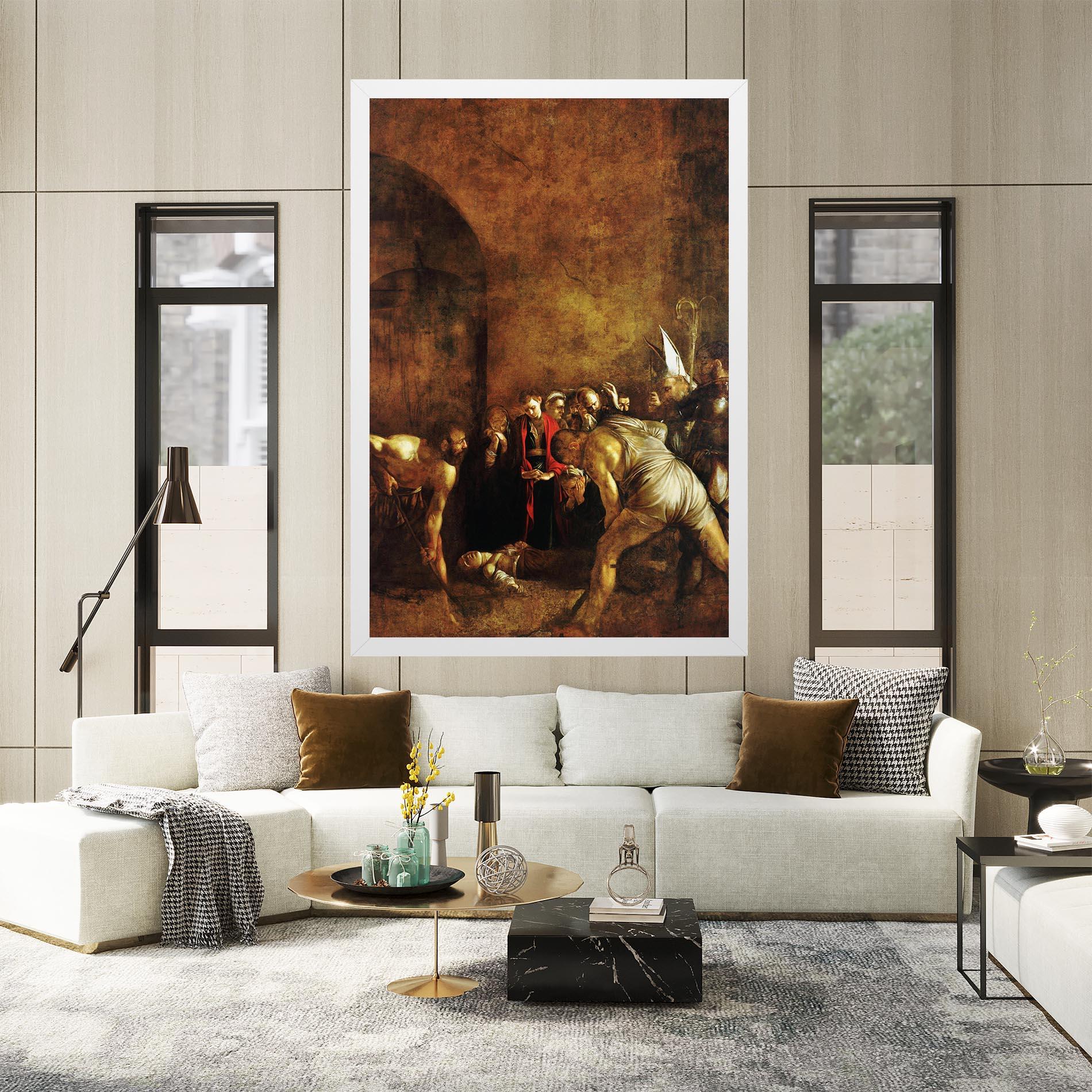 Vászonkép Burial Of Saint Lucy mockup 2