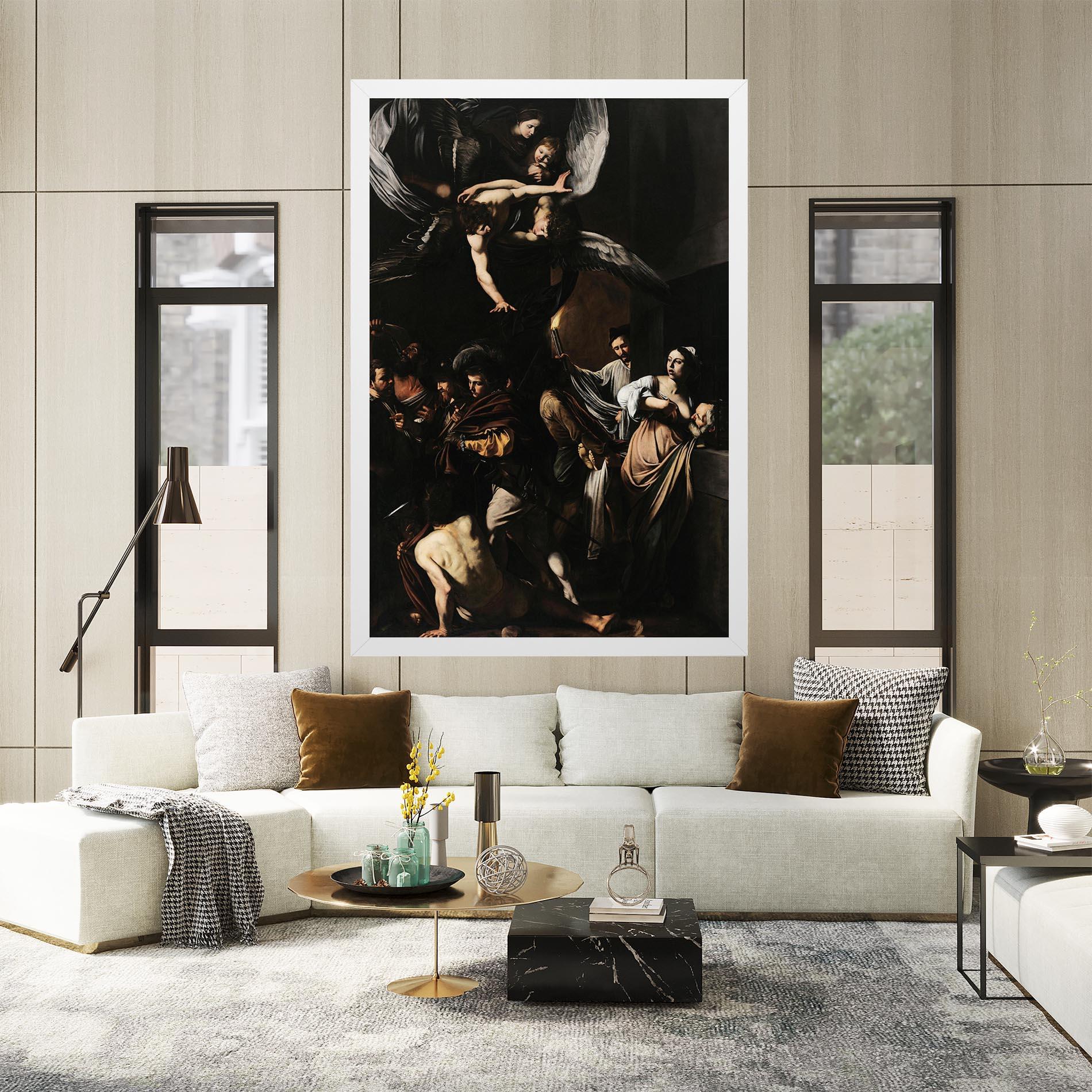 Vászonkép Sette Opere Di Misericordia mockup 2