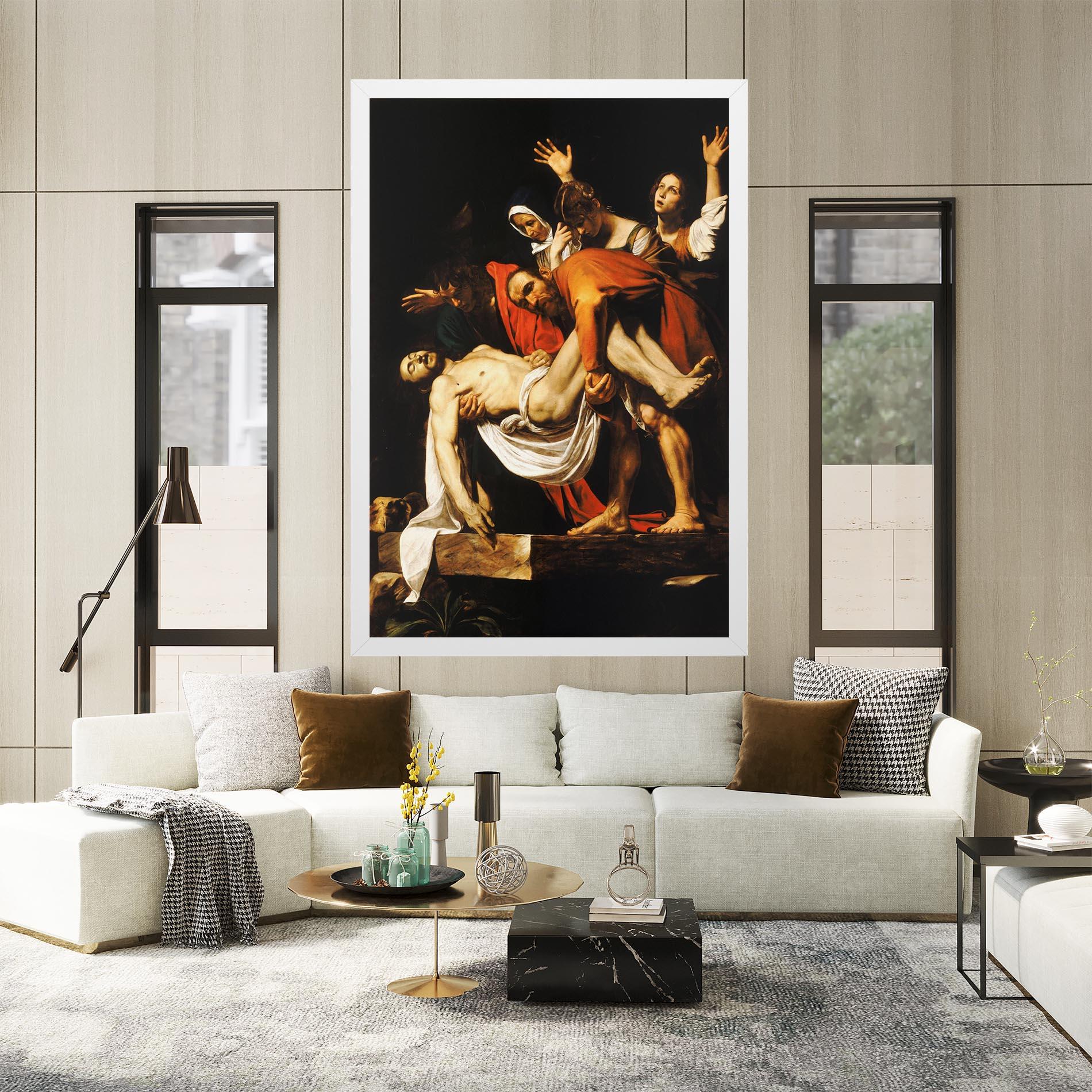 Vászonkép The Entombment Of Christ mockup 2