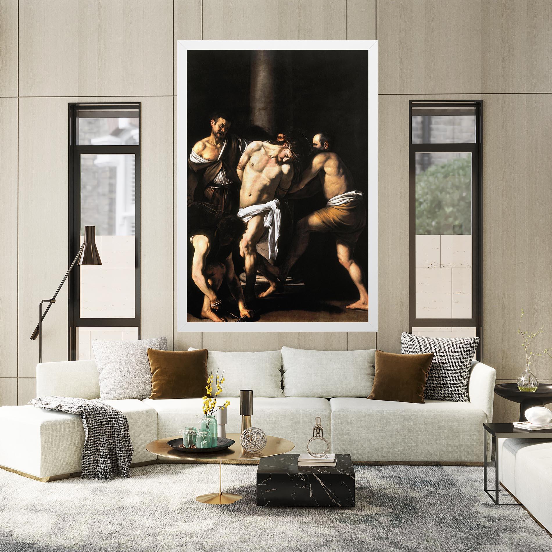 Vászonkép The Flagellation Of Christ mockup 2