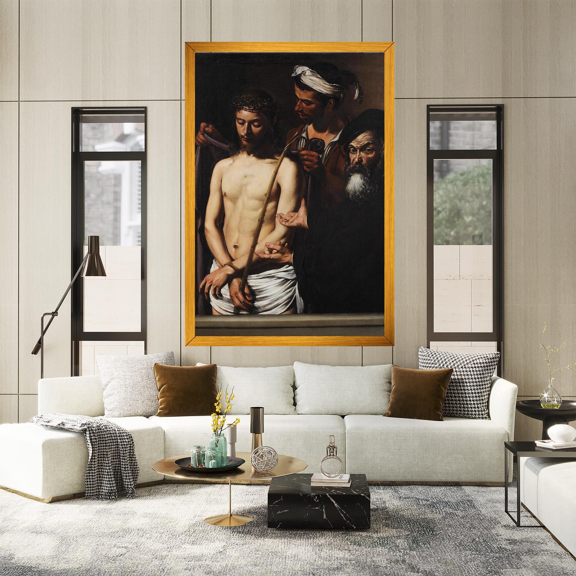 Vászonkép Michelangelo Merisi mockup 2