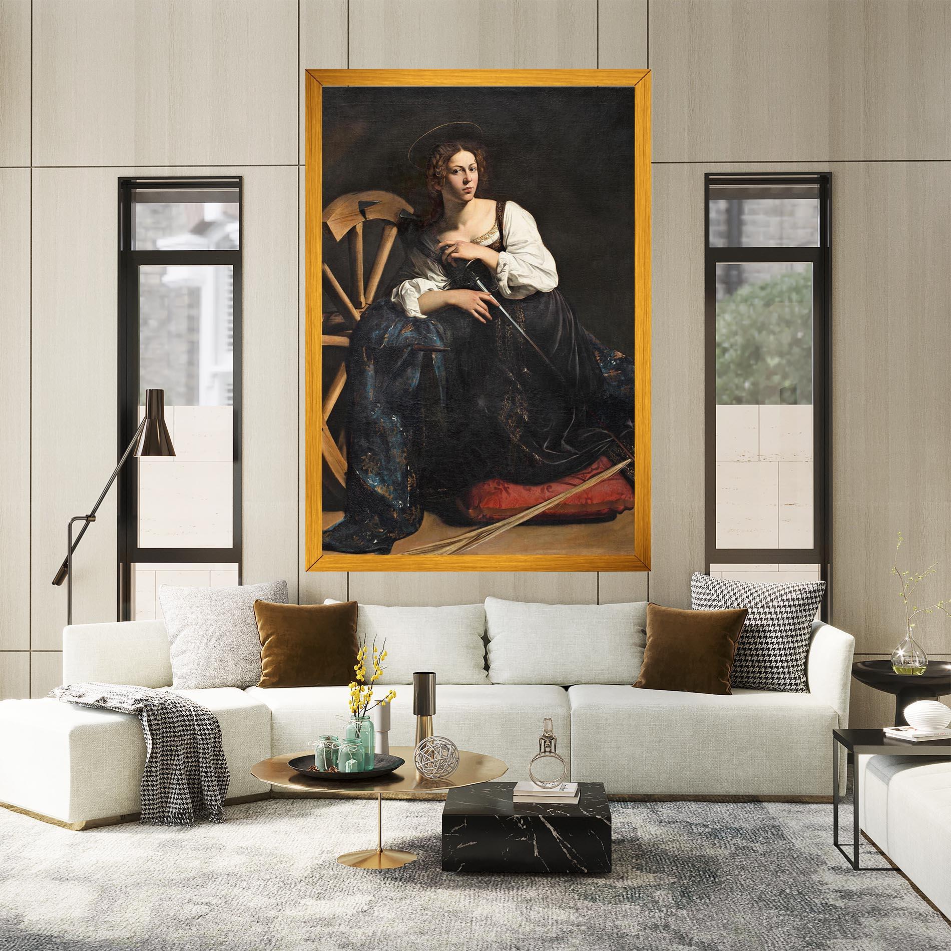 Vászonkép Saint Catherine Of Alexandria mockup 2