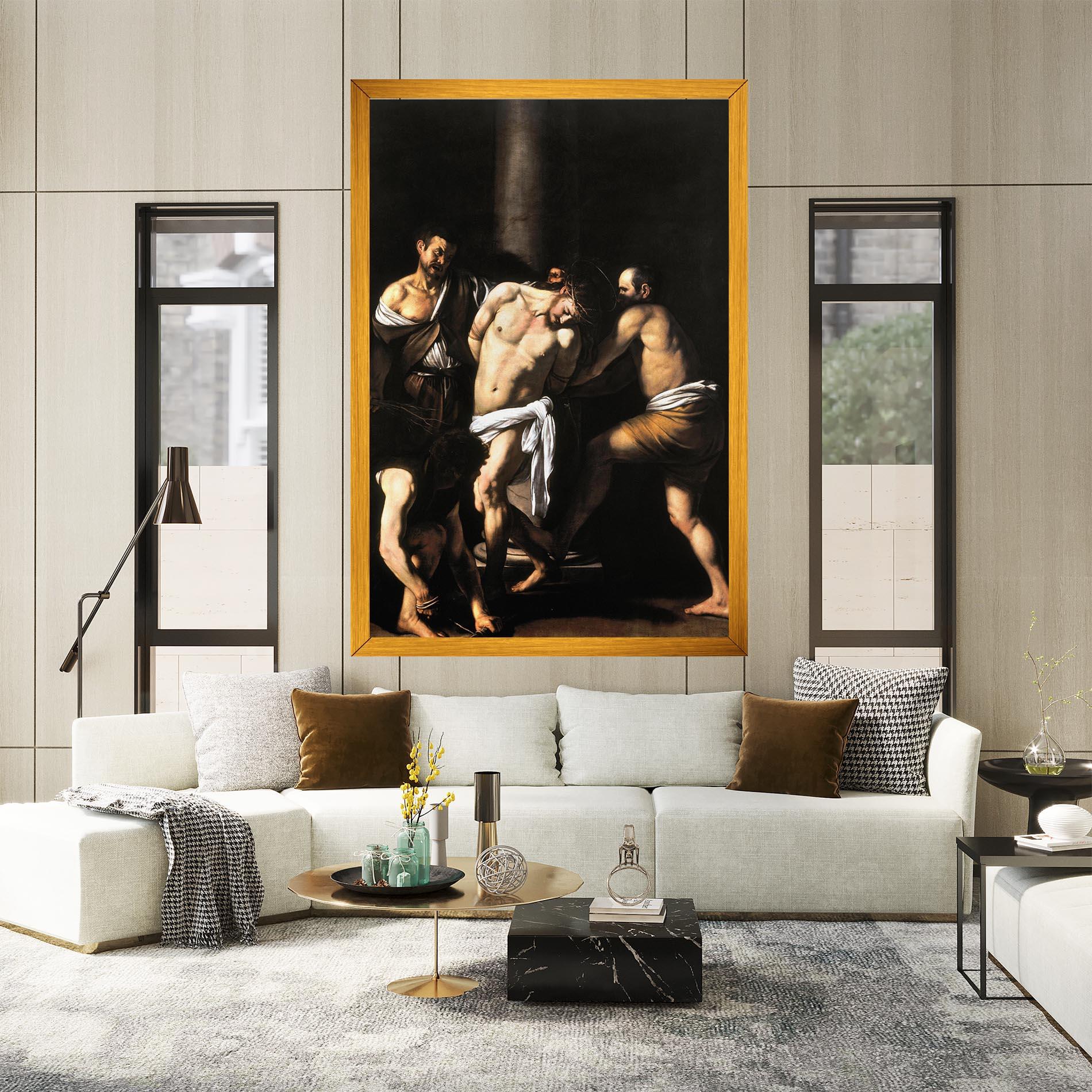 Vászonkép The Flagellation Of Christ mockup 2