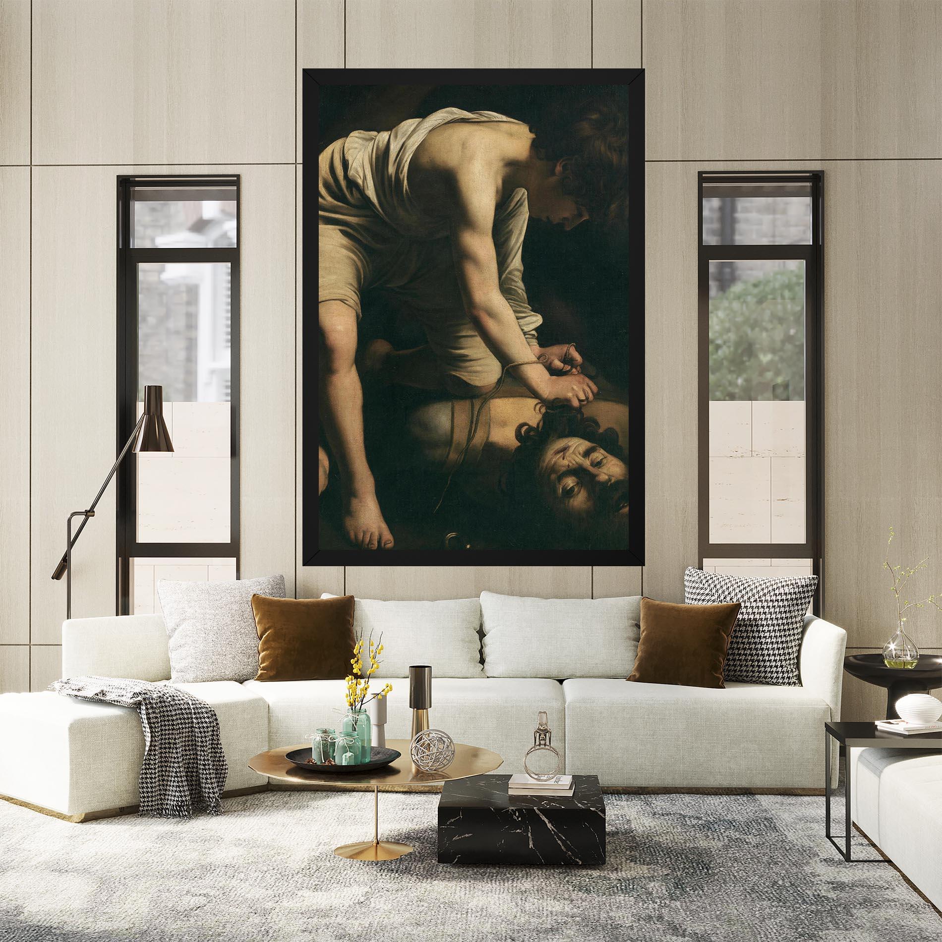 Vászonkép David And Goliath mockup 2