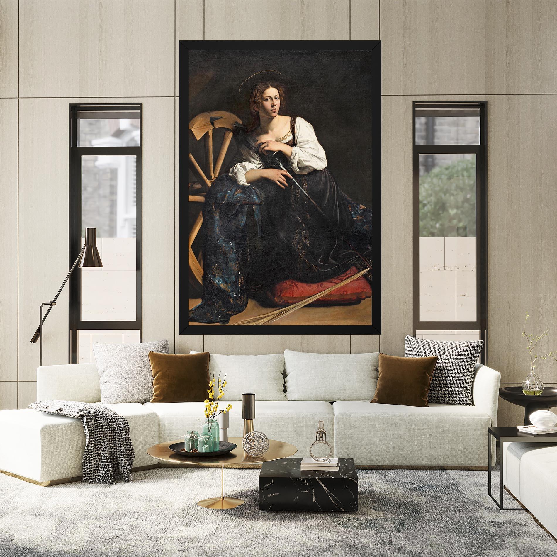 Vászonkép Saint Catherine Of Alexandria mockup 2