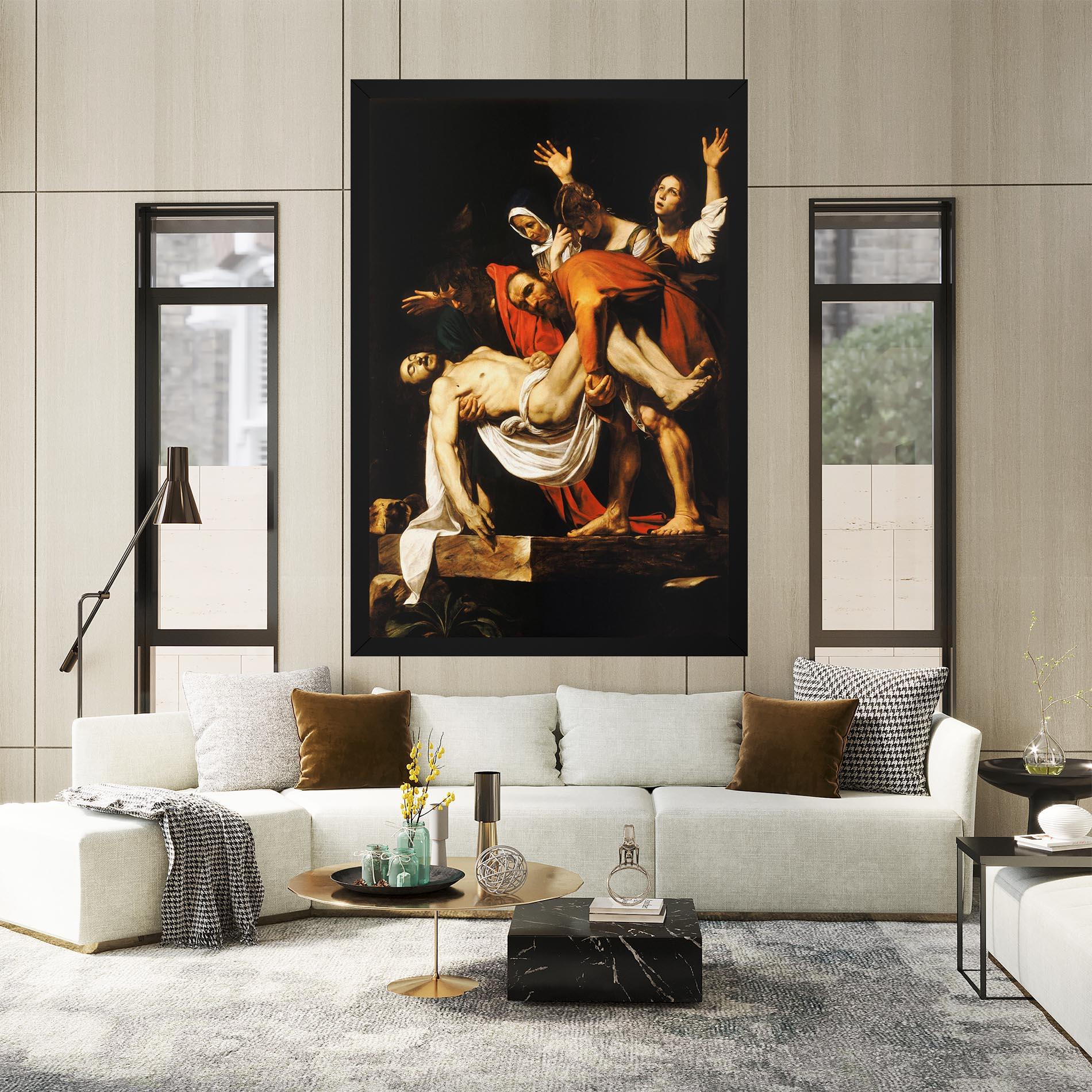 Vászonkép The Entombment Of Christ mockup 2