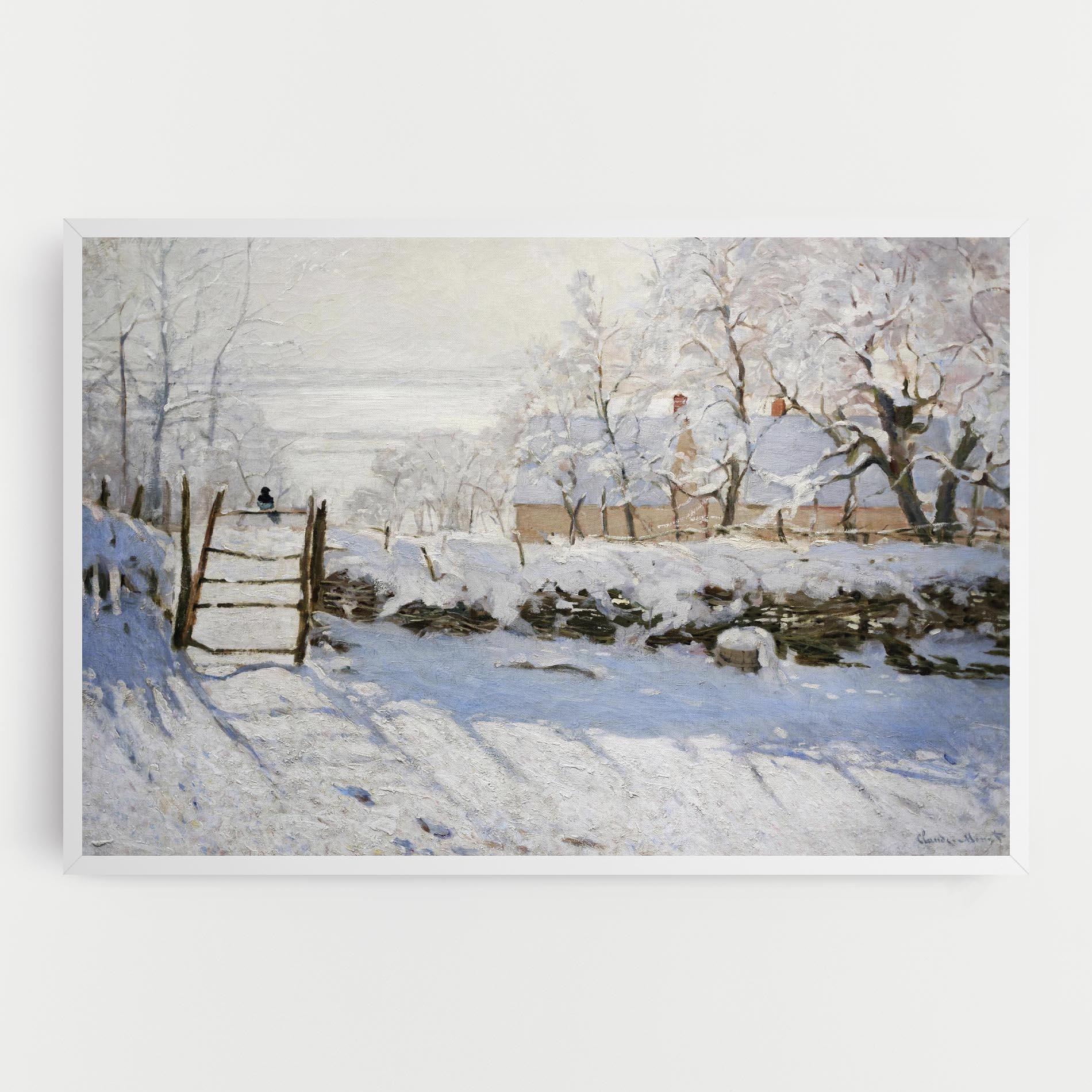 Vászonkép The Magpie mockup 0