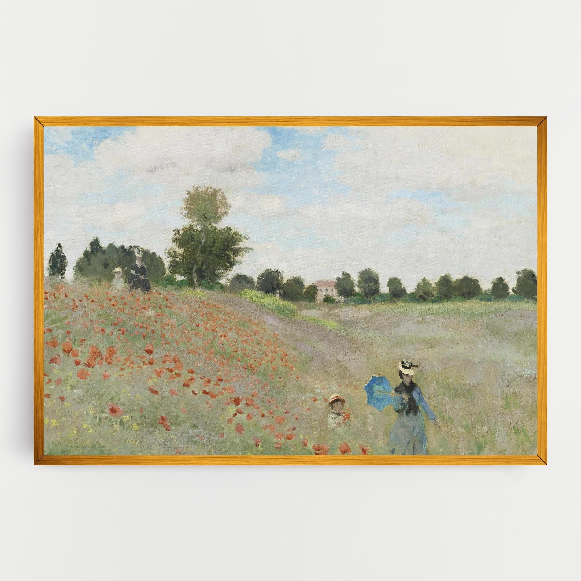 Poppy Field Near Argenteuil mockup 0