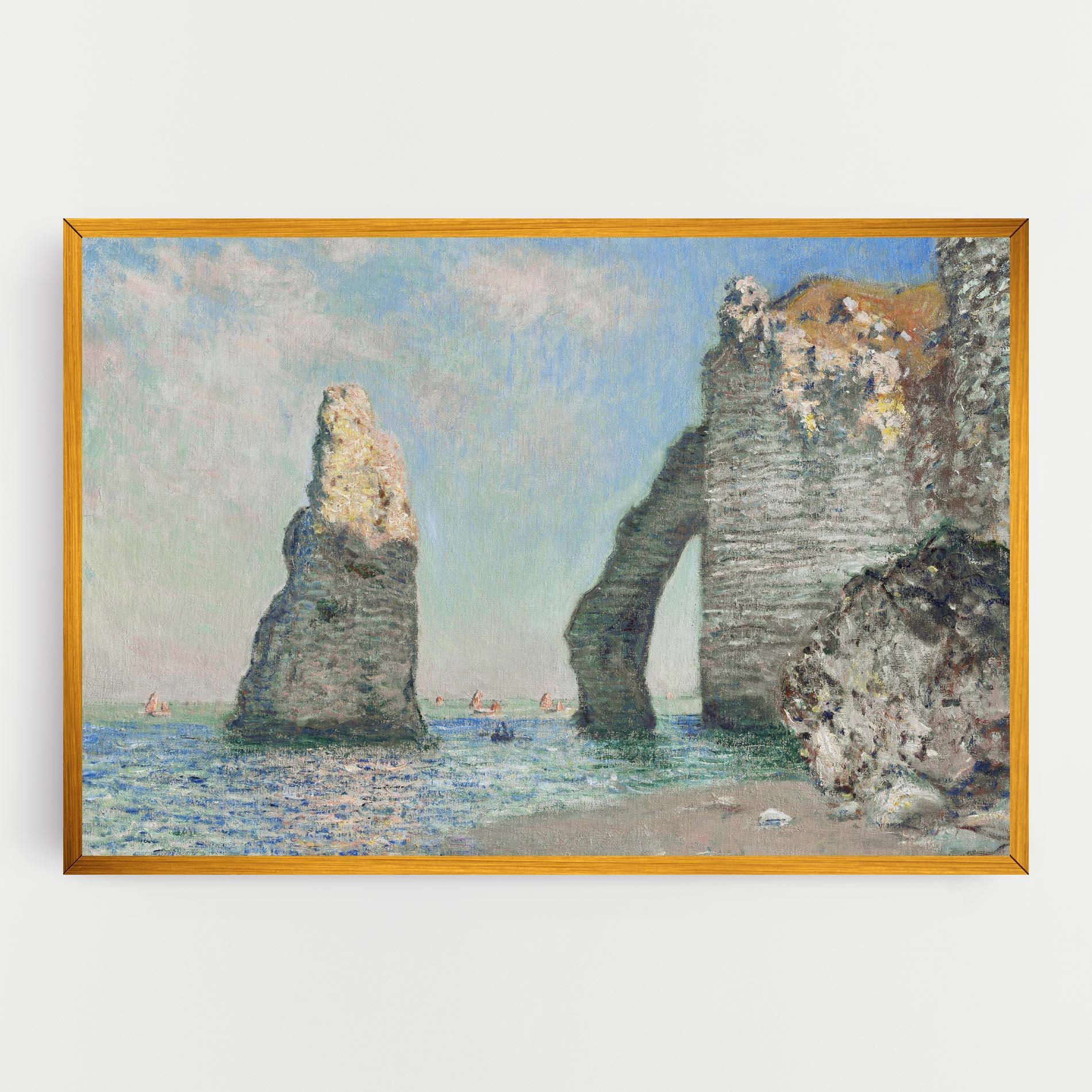 Vászonkép The Cliffs At Etretat mockup 0