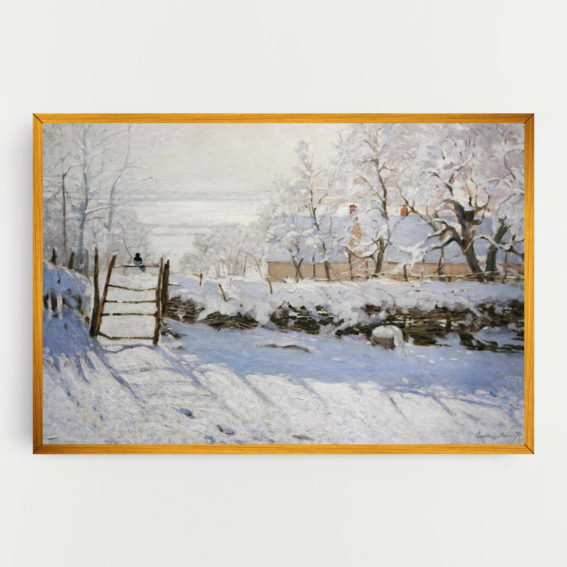 Vászonkép The Magpie mockup 0