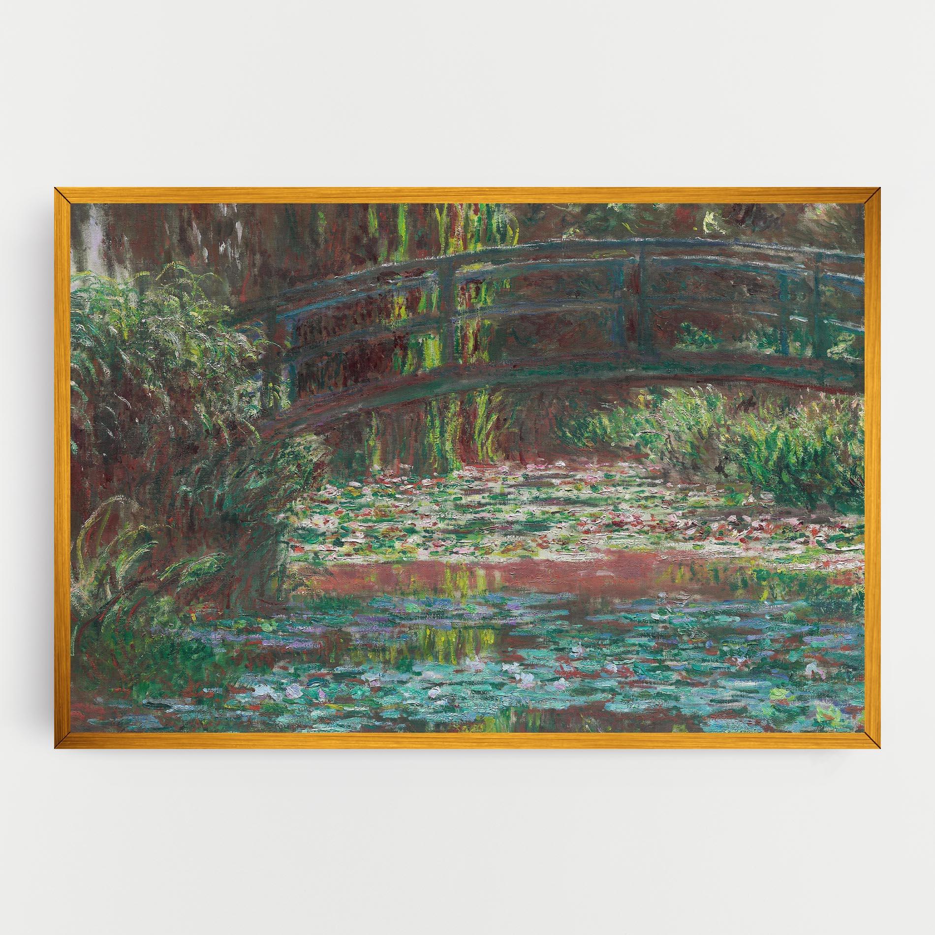 Vászonkép Water Lily Pond mockup 0